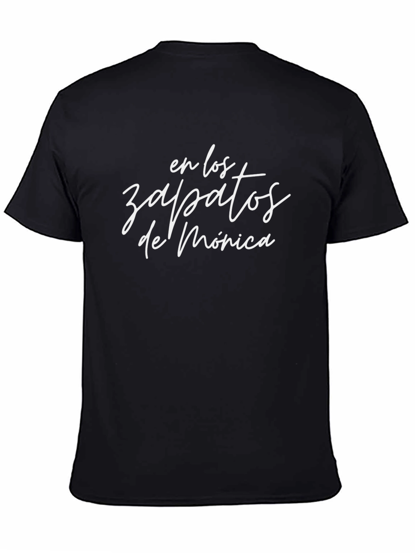 En Los Zapatos De Monica T-Shirt - Black