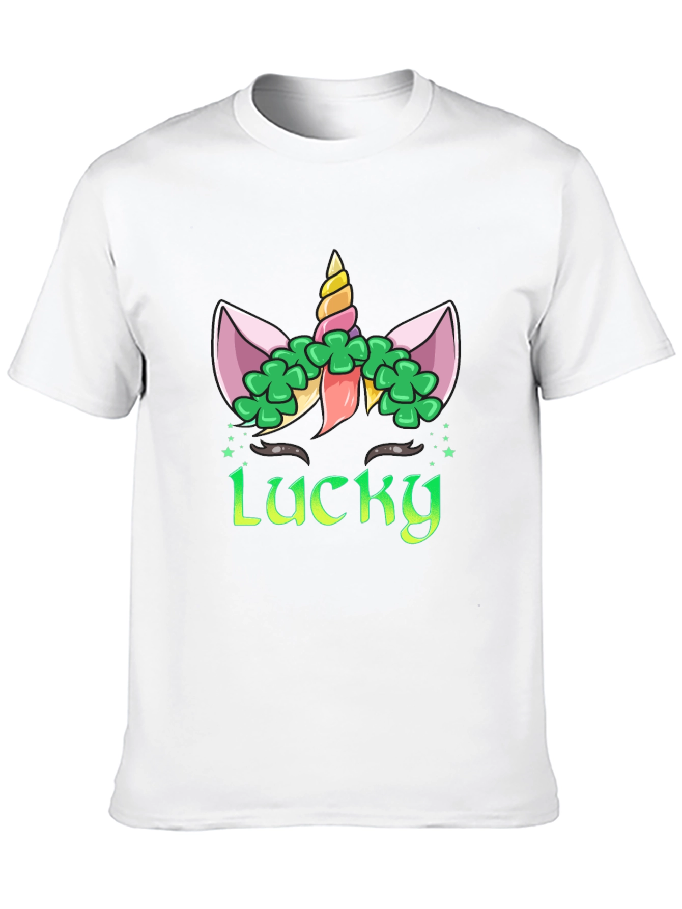 Lucky Unicorn St. Patricks Day T-Shirt
