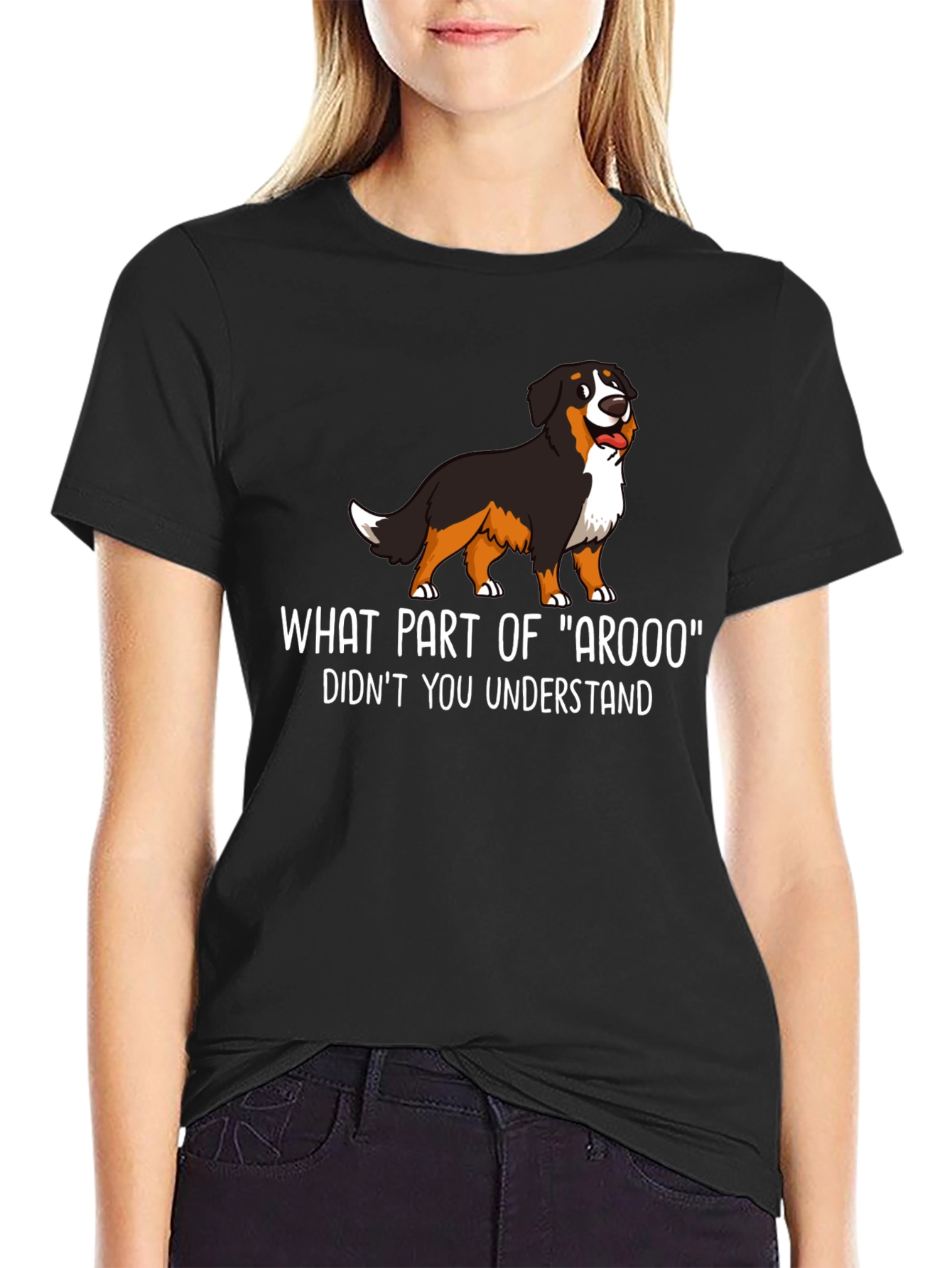 Funny Dog T-Shirt - What Part of Arooo?