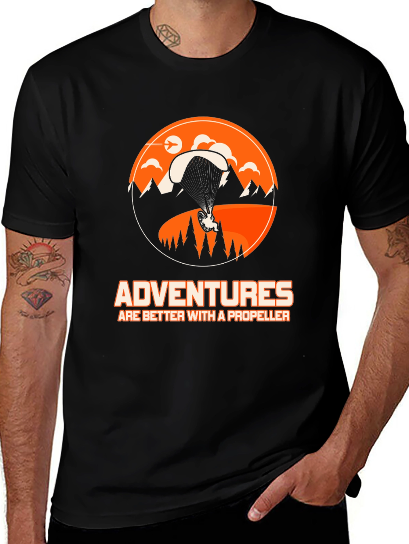 Adventures Propeller Graphic T-Shirt
