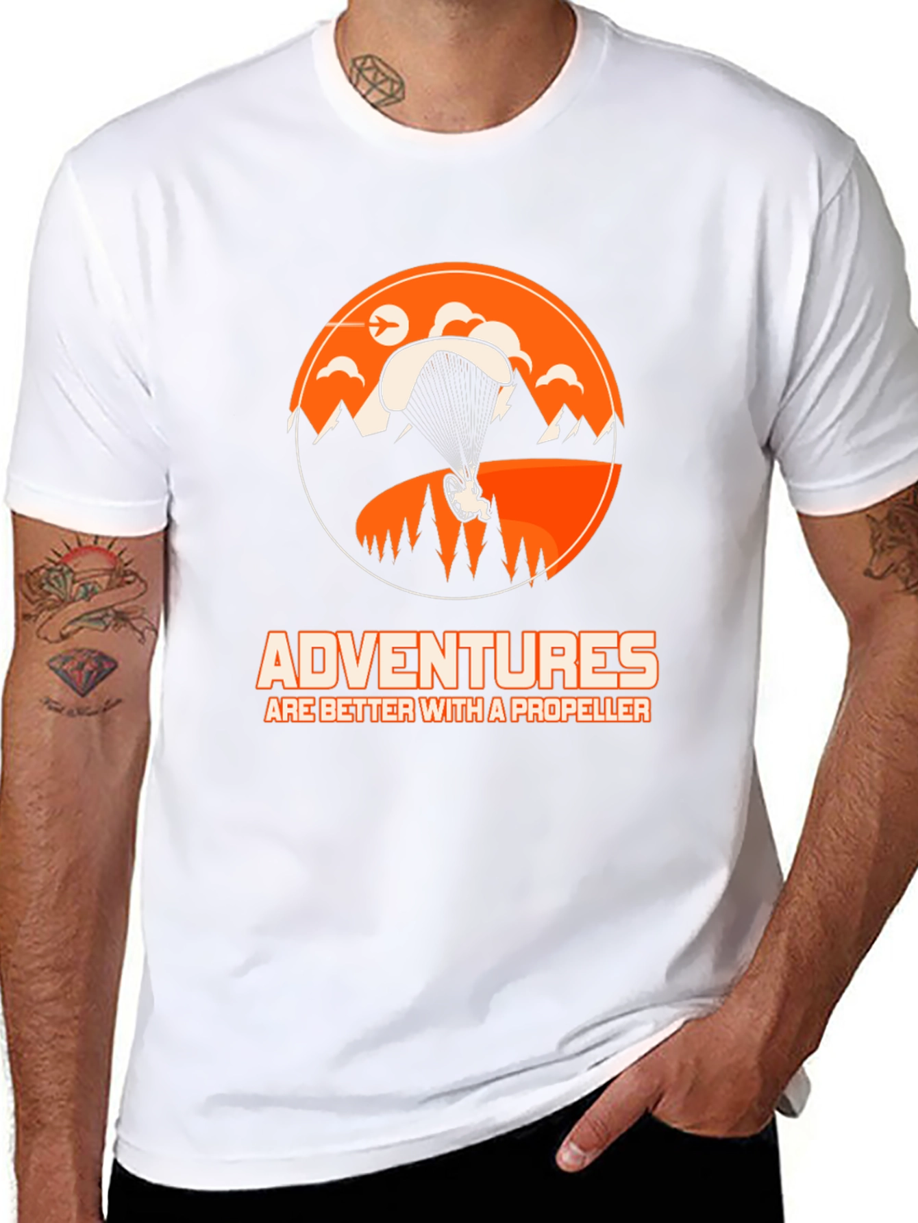 Adventures Propeller Graphic T-Shirt