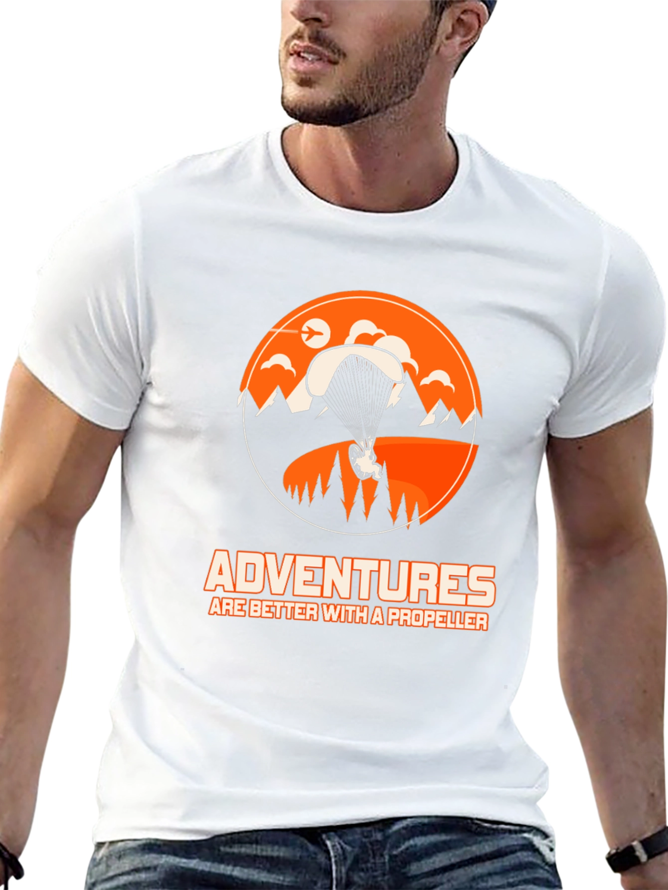 Adventures Propeller Graphic T-Shirt