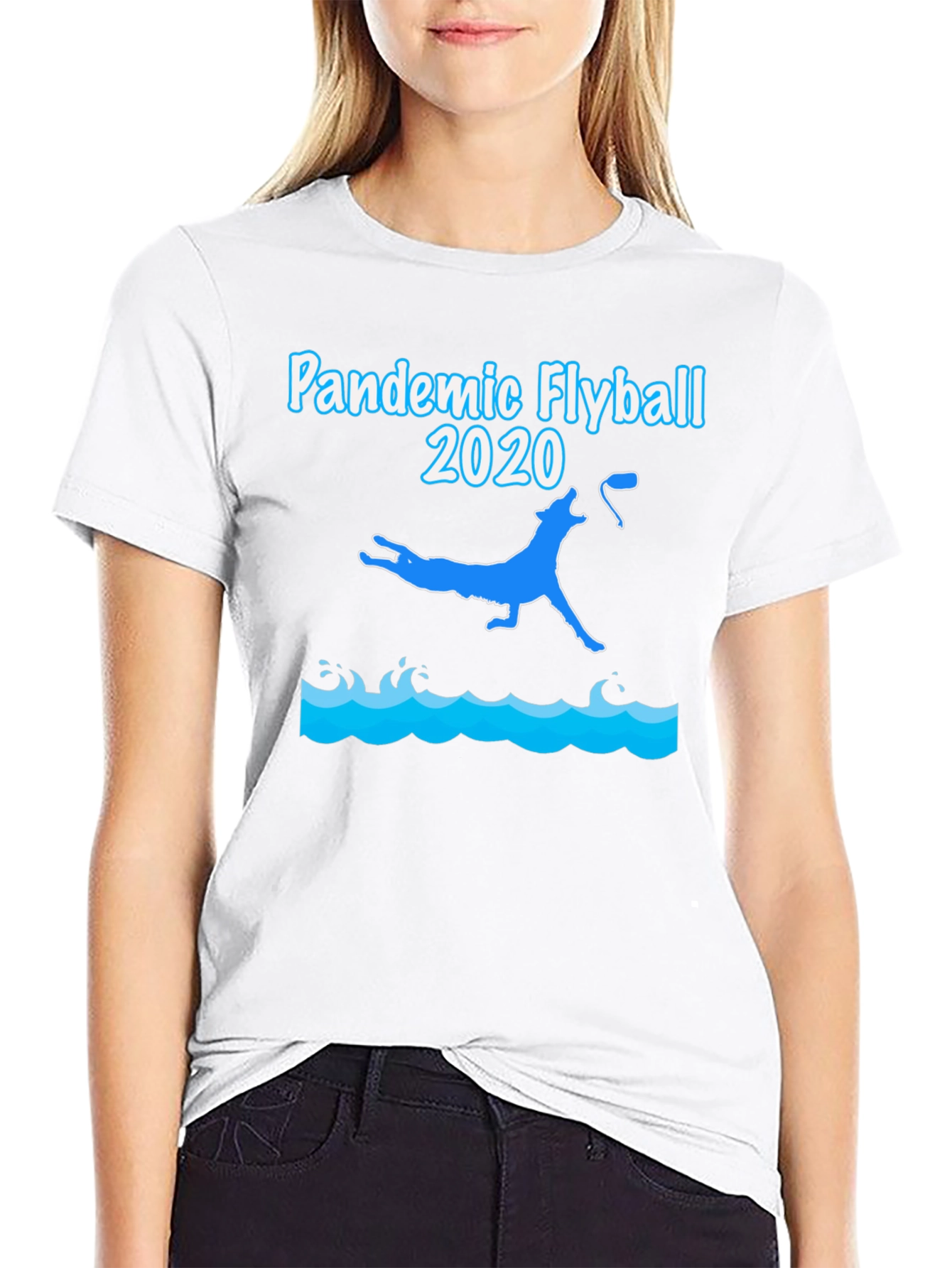 Pandemic Flyball 2020 Black T-Shirt
