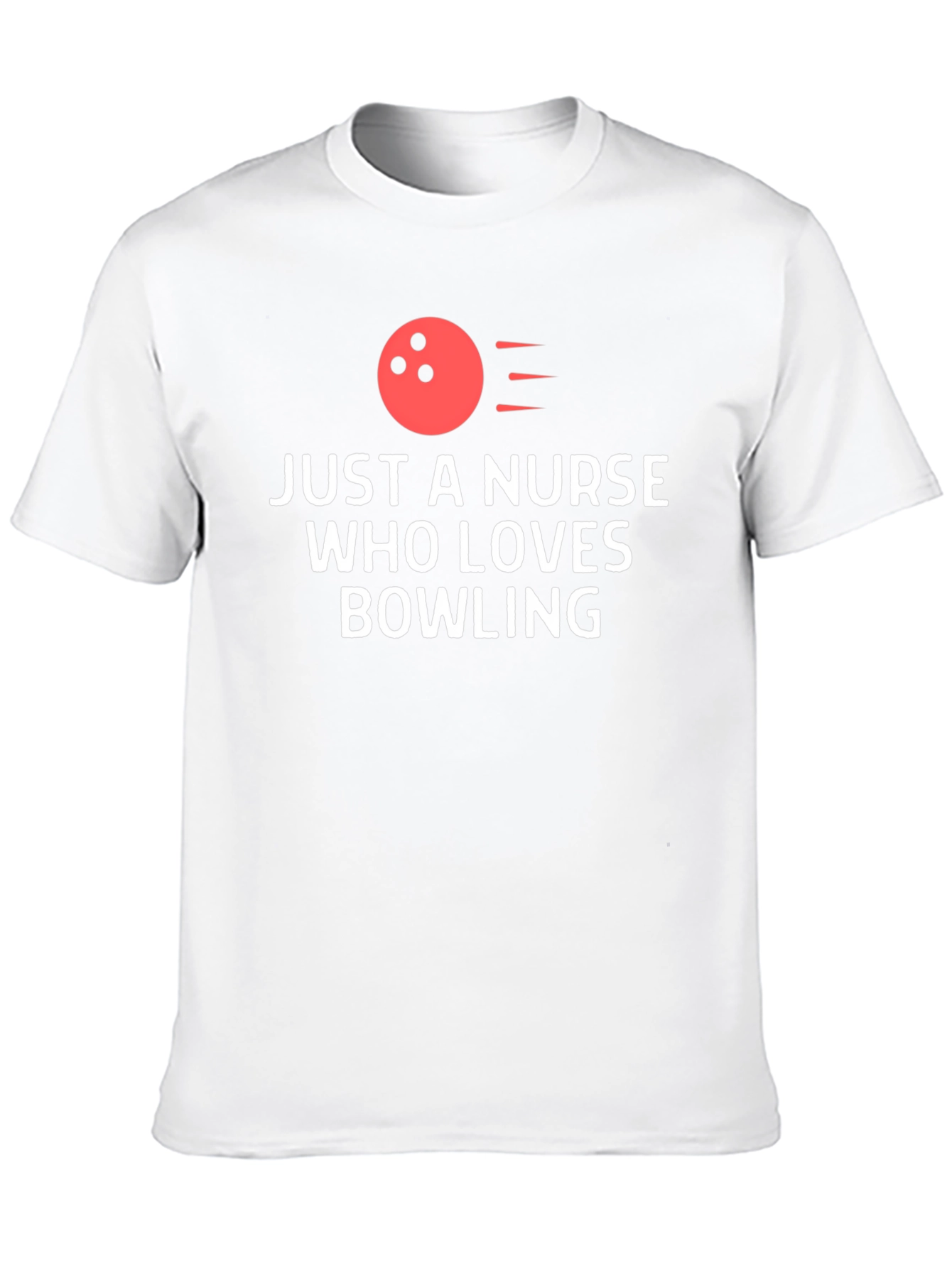 Nurse Bowling Lover T-Shirt - Novelty Gift