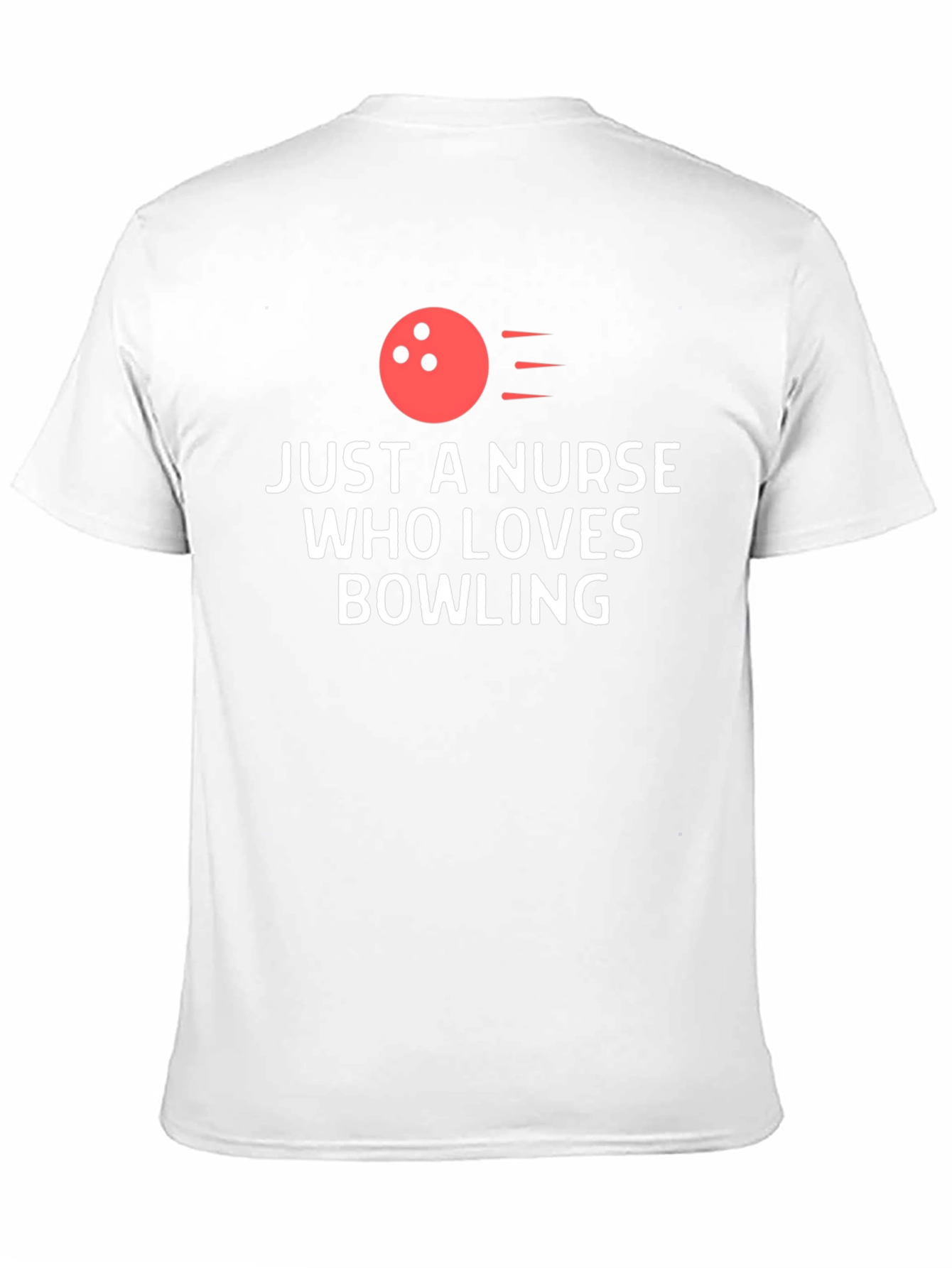 Nurse Bowling Lover T-Shirt - Novelty Gift