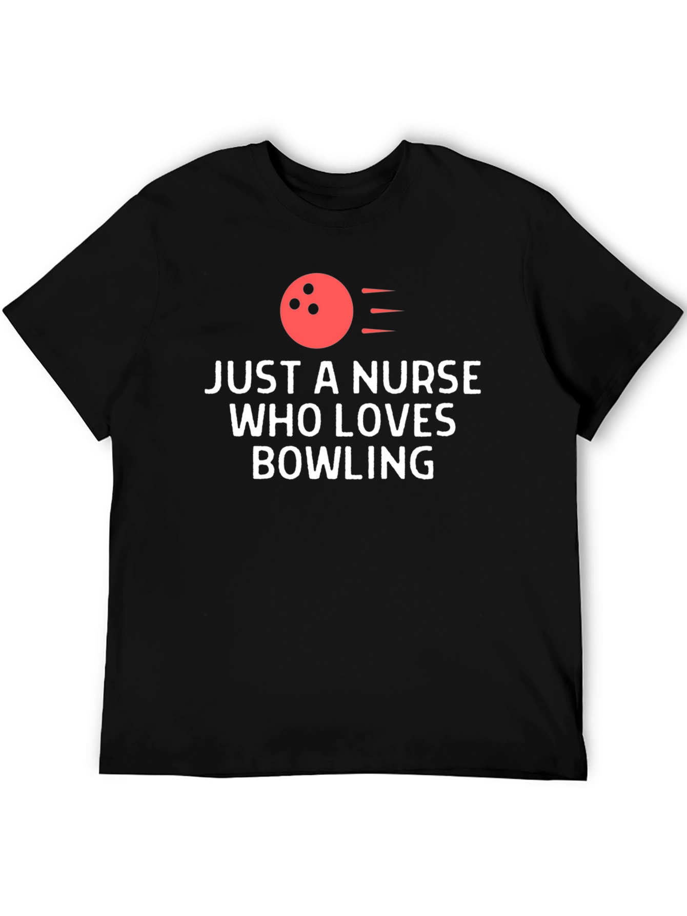 Nurse Bowling Lover T-Shirt - Novelty Gift