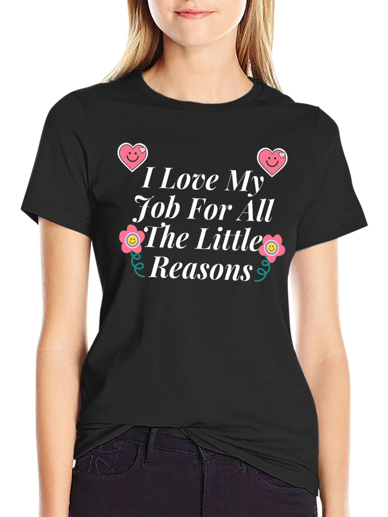 I Love My Job Graphic Tee