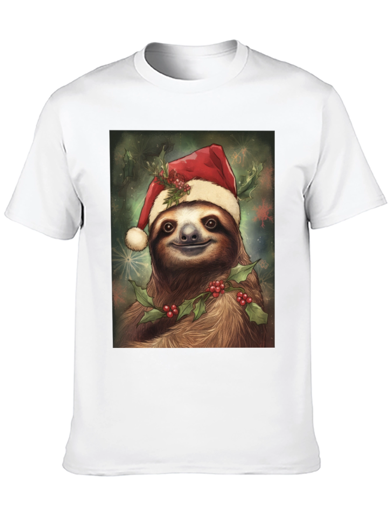 Holiday Sloth Graphic Tee