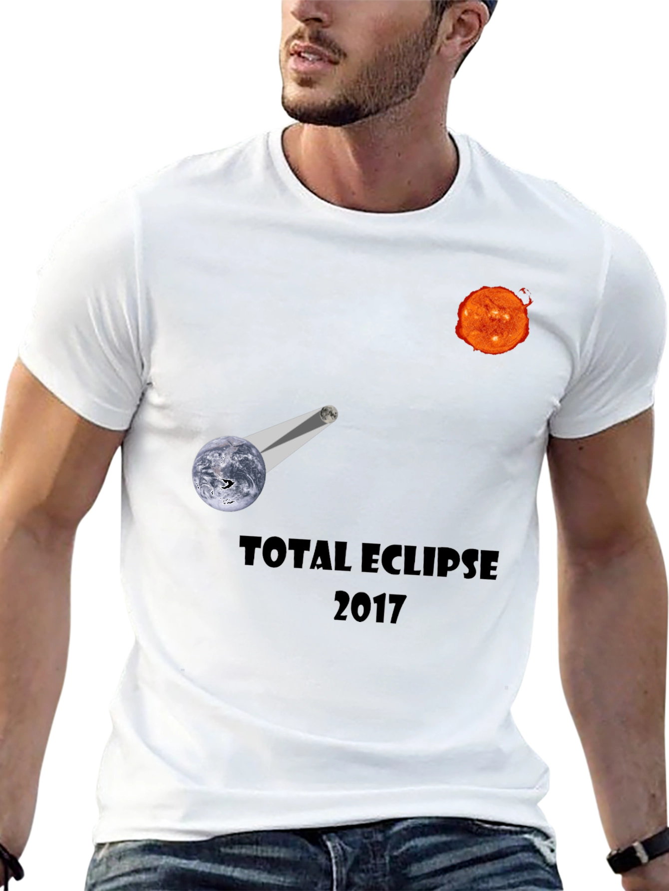 Total Eclipse 2017 T-Shirt - Celestial Design