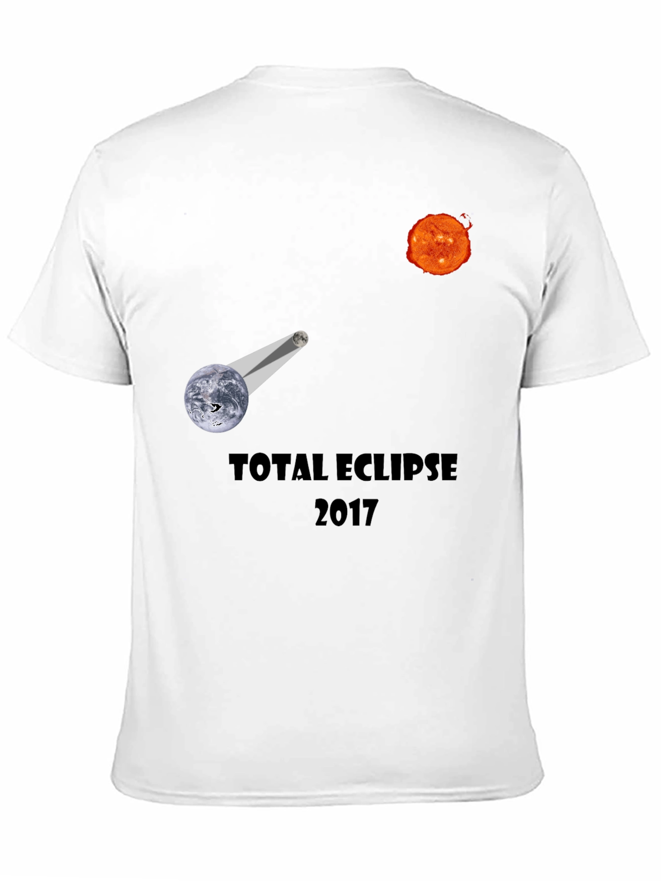 Total Eclipse 2017 T-Shirt - Celestial Design