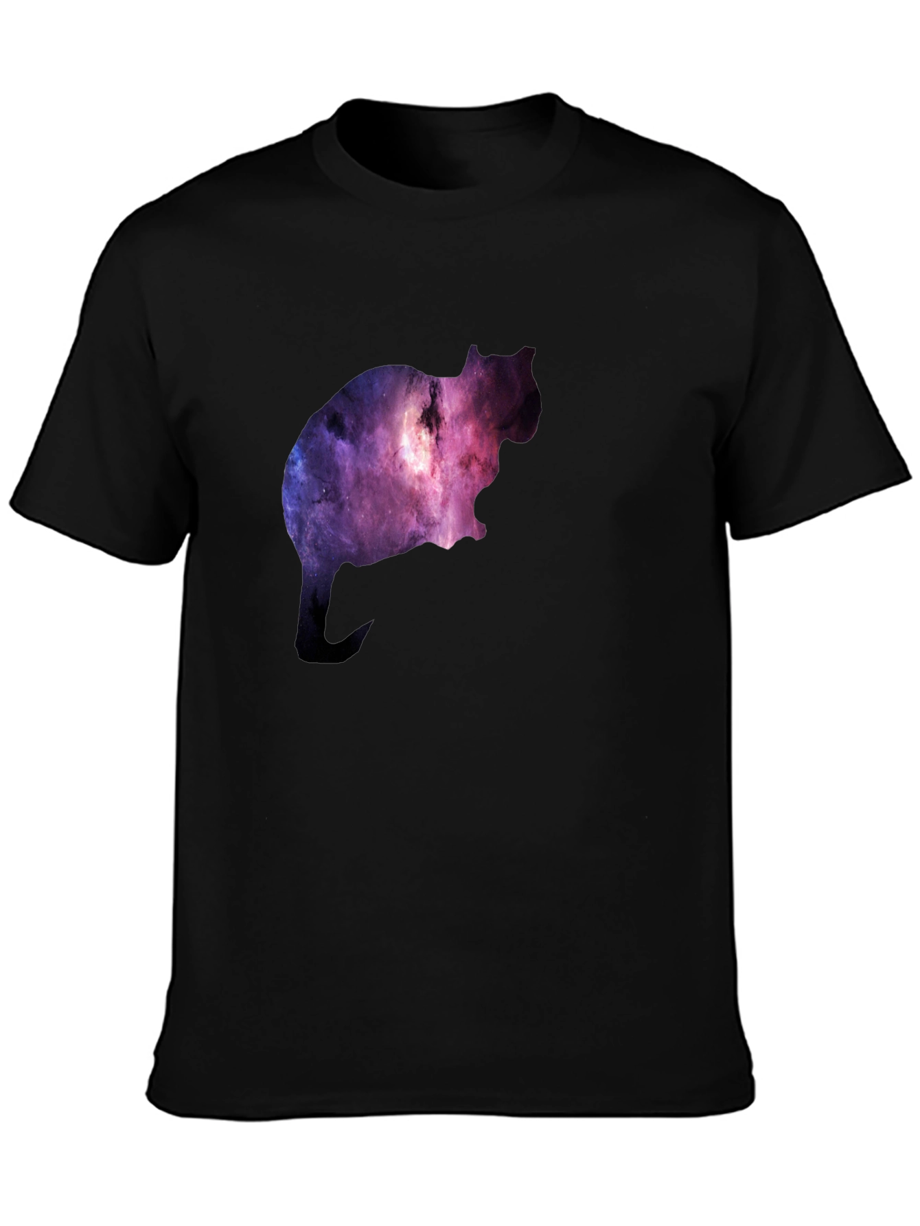 Galaxy Cat T-Shirt - Cosmic Feline Tee