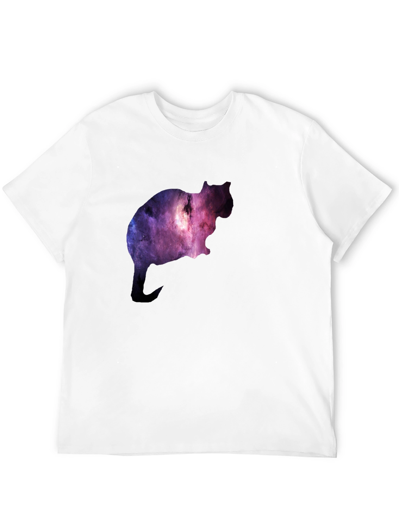 Galaxy Cat T-Shirt - Cosmic Feline Tee