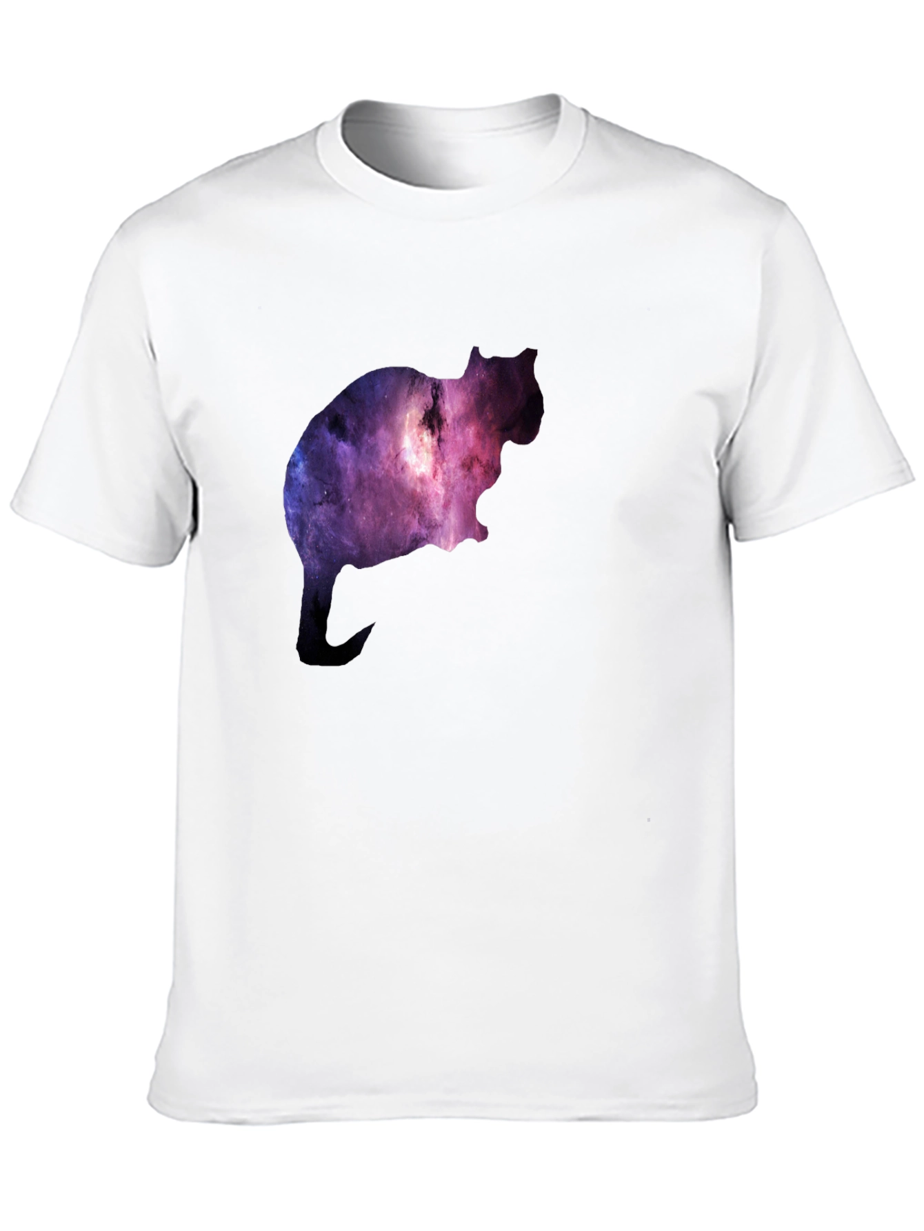 Galaxy Cat T-Shirt - Cosmic Feline Tee