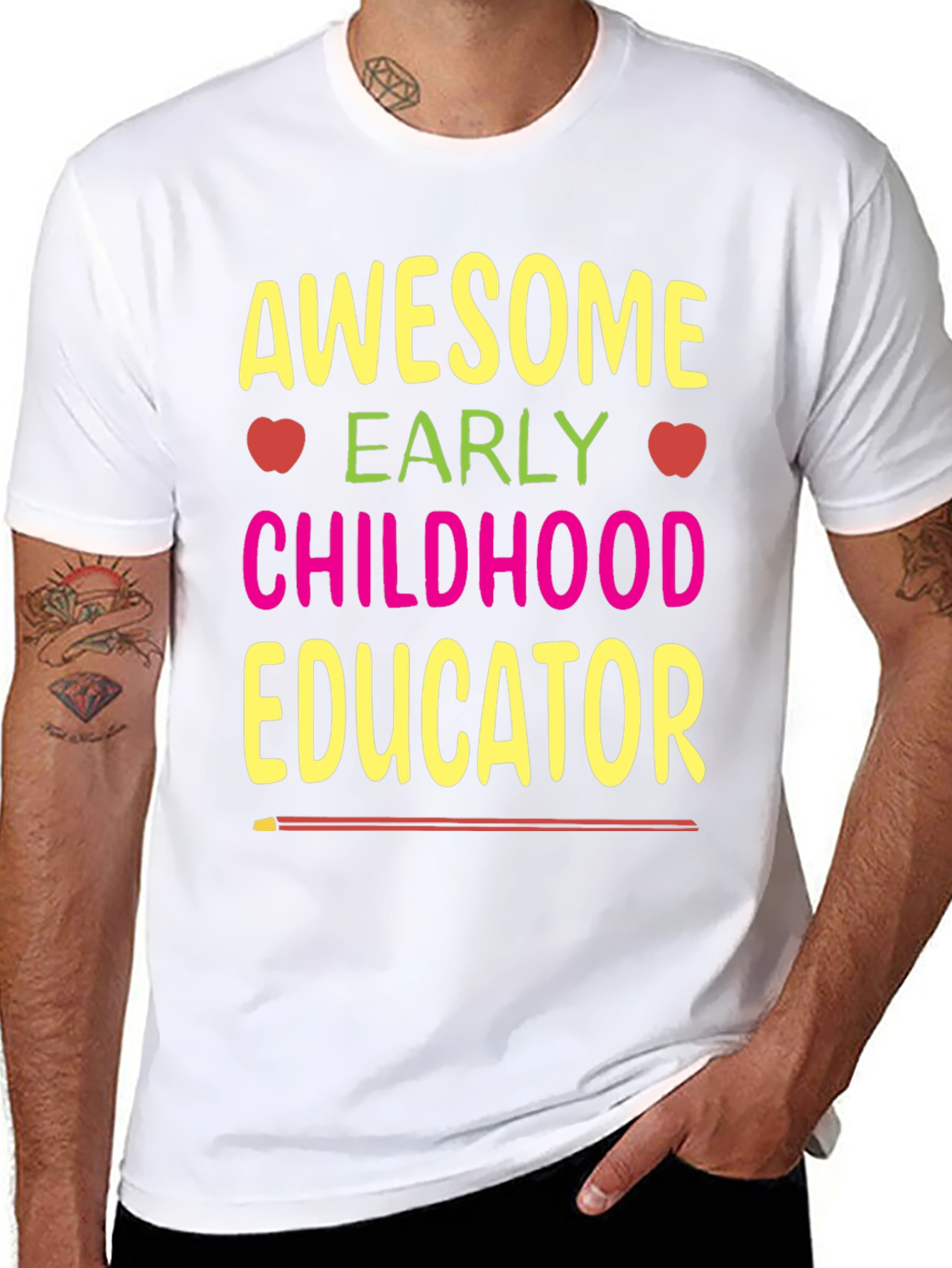 Awesome Early Childhood Educator T-Shirt
