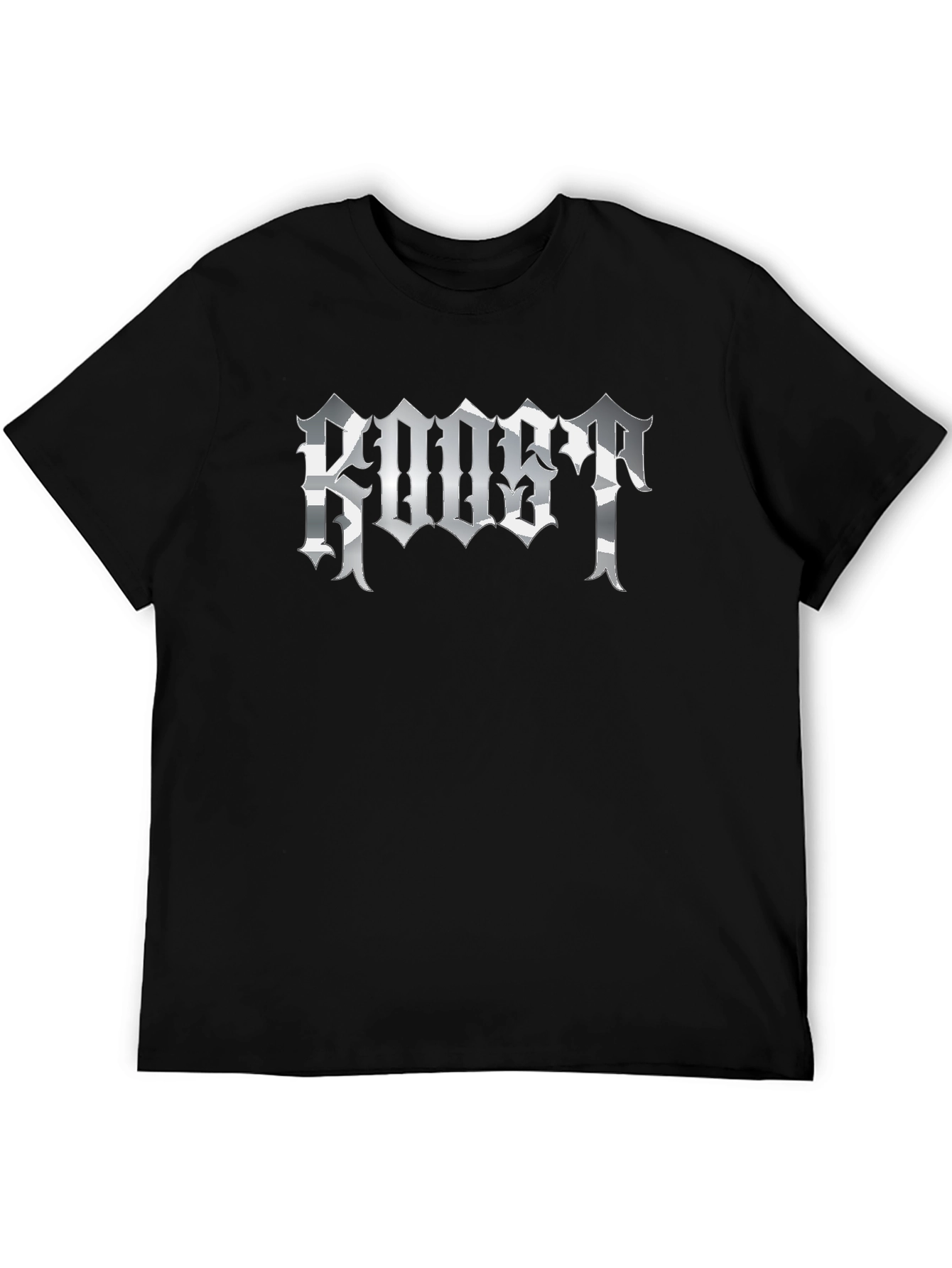 KOOST Camo Graphic Tee - Black Cotton Blend