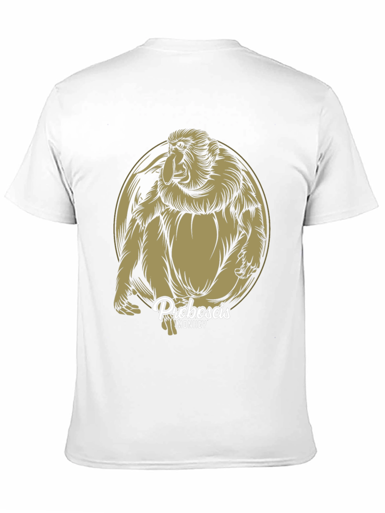 Proboscis Monkey Graphic Tee - Unique Animal Design
