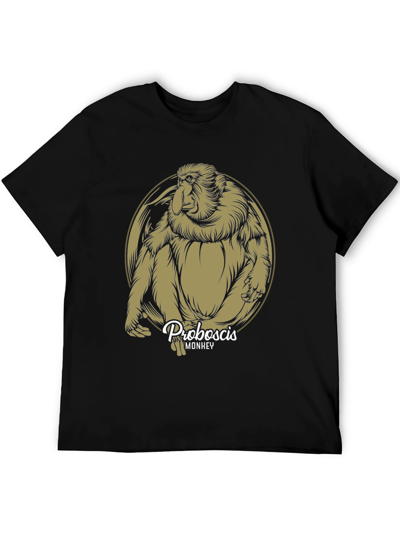 Proboscis Monkey Graphic Tee - Unique Animal Design
