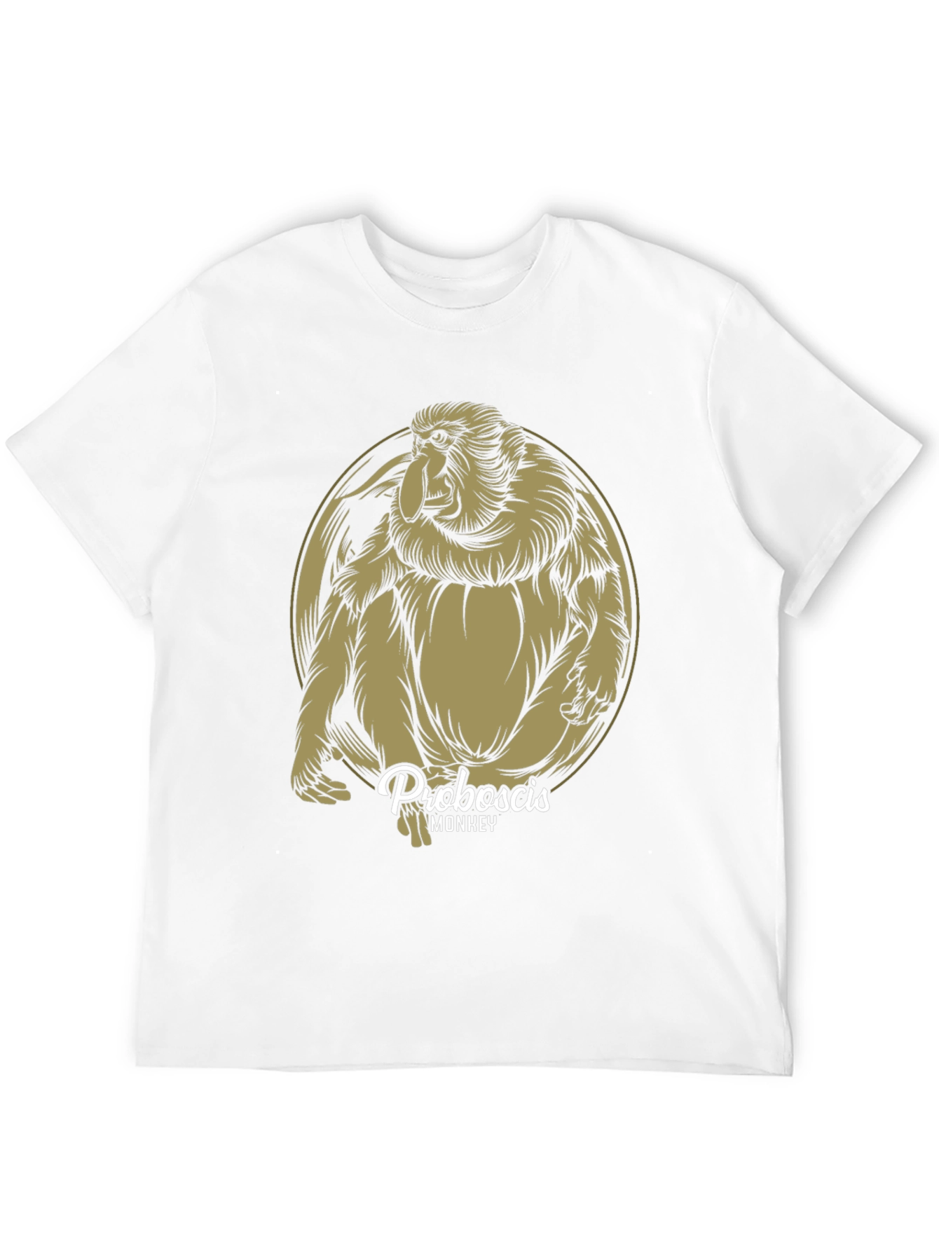 Proboscis Monkey Graphic Tee - Unique Animal Design