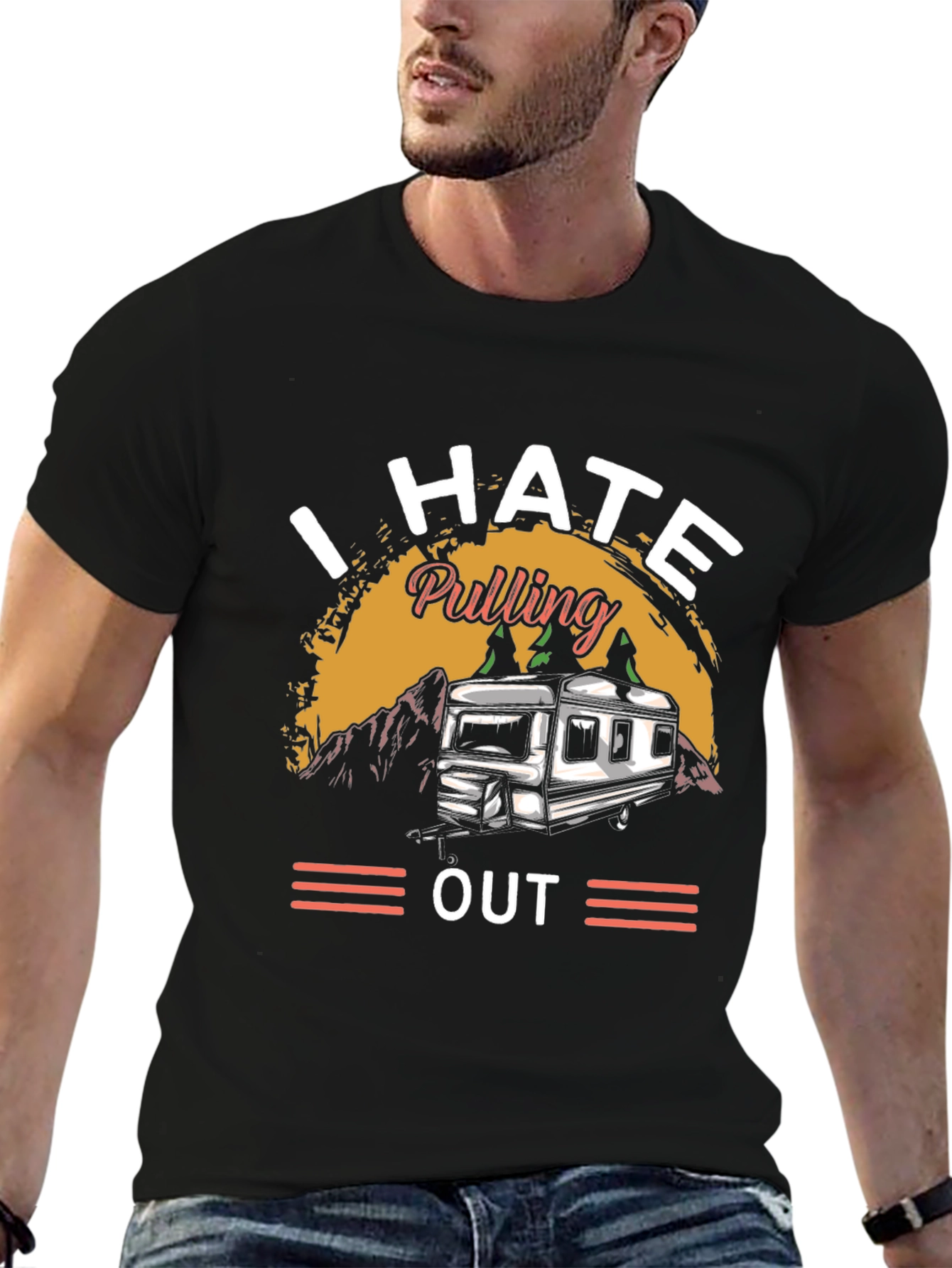 I HATE Pulling Out Camping T-Shirt