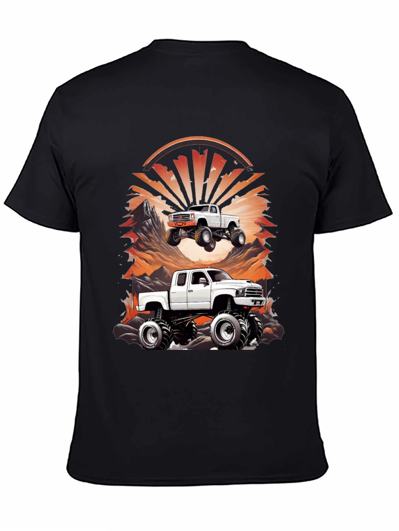 Monster Truck Graphic Tee - Cool Design