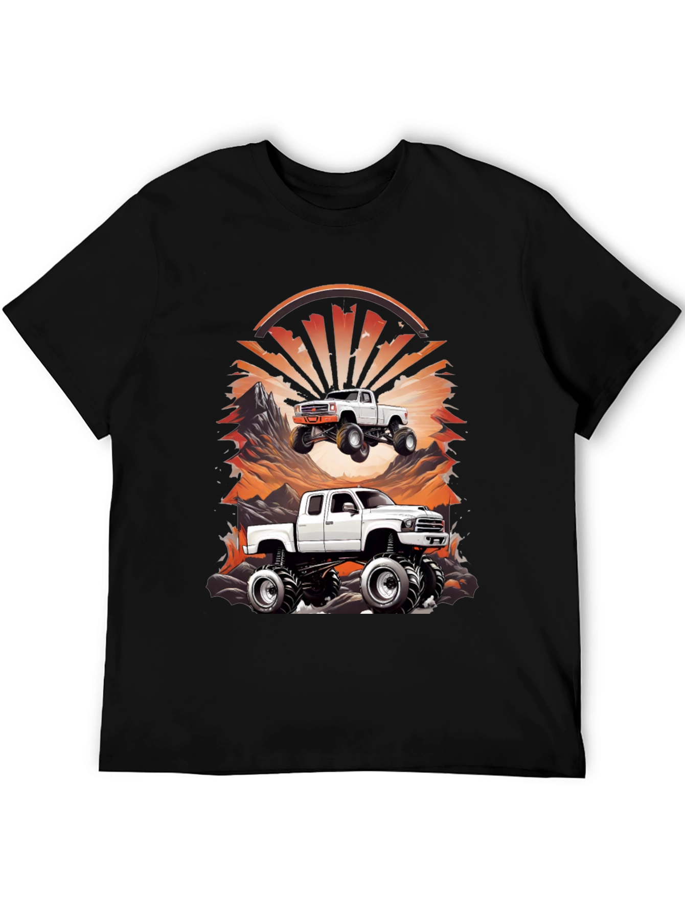 Monster Truck Graphic Tee - Cool Design