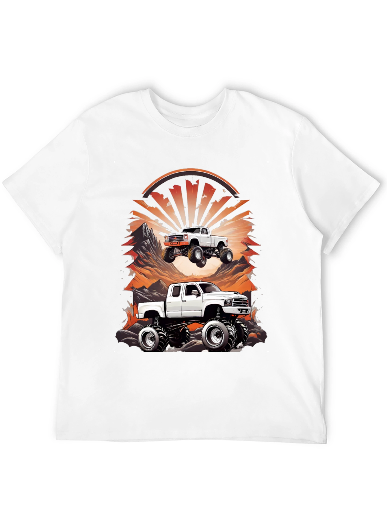 Monster Truck Graphic Tee - Cool Design