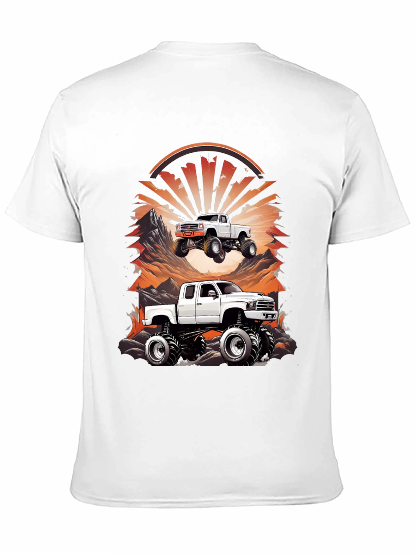 Monster Truck Graphic Tee - Cool Design
