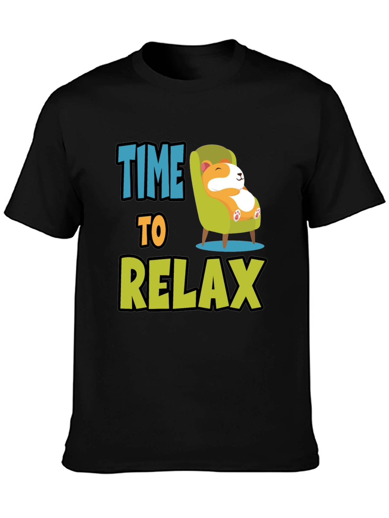 Time to Relax T-Shirt - Cute Dog Design