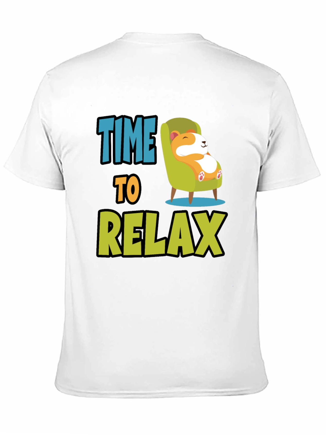 Time to Relax T-Shirt - Cute Dog Design