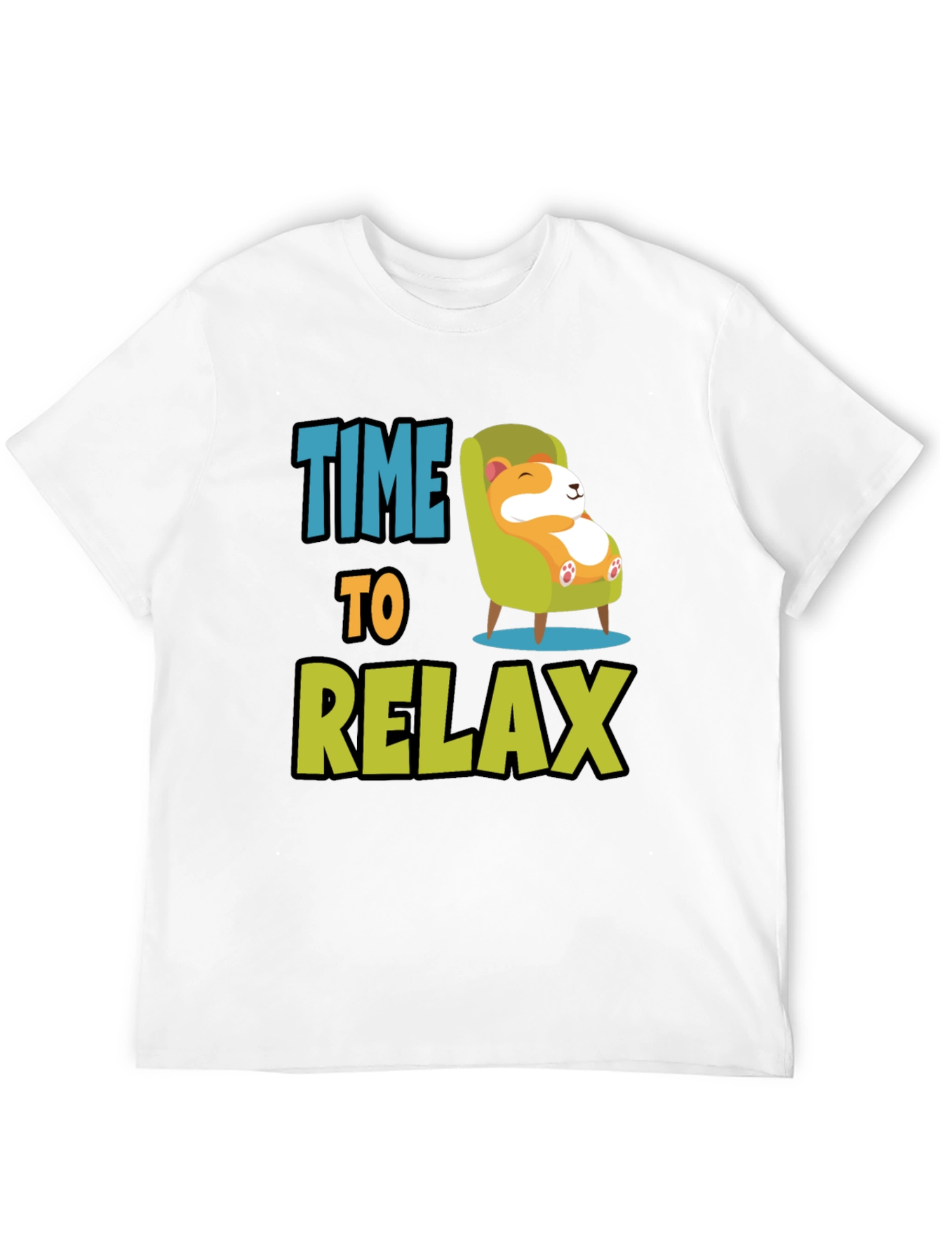 Time to Relax T-Shirt - Cute Dog Design