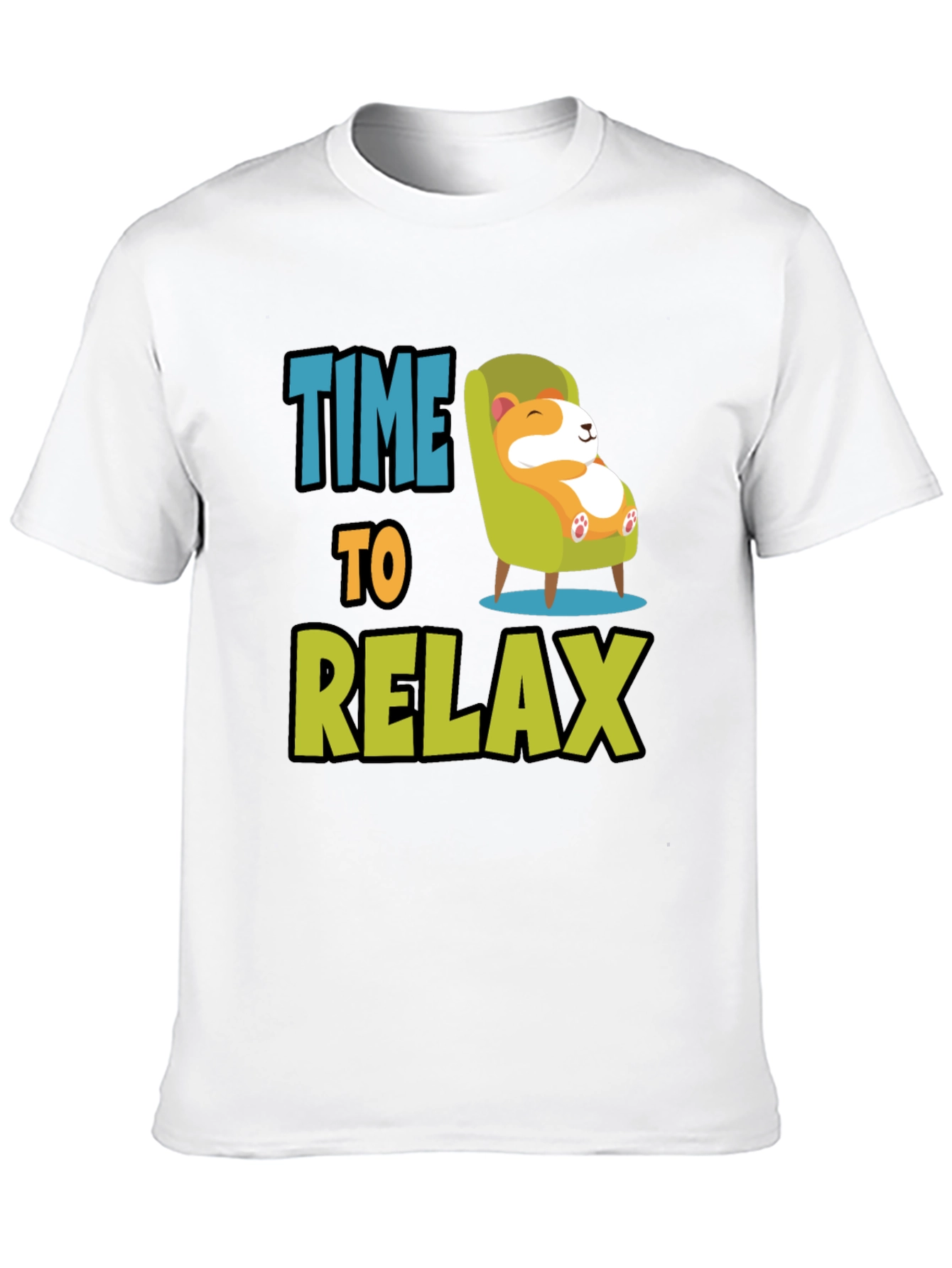 Time to Relax T-Shirt - Cute Dog Design