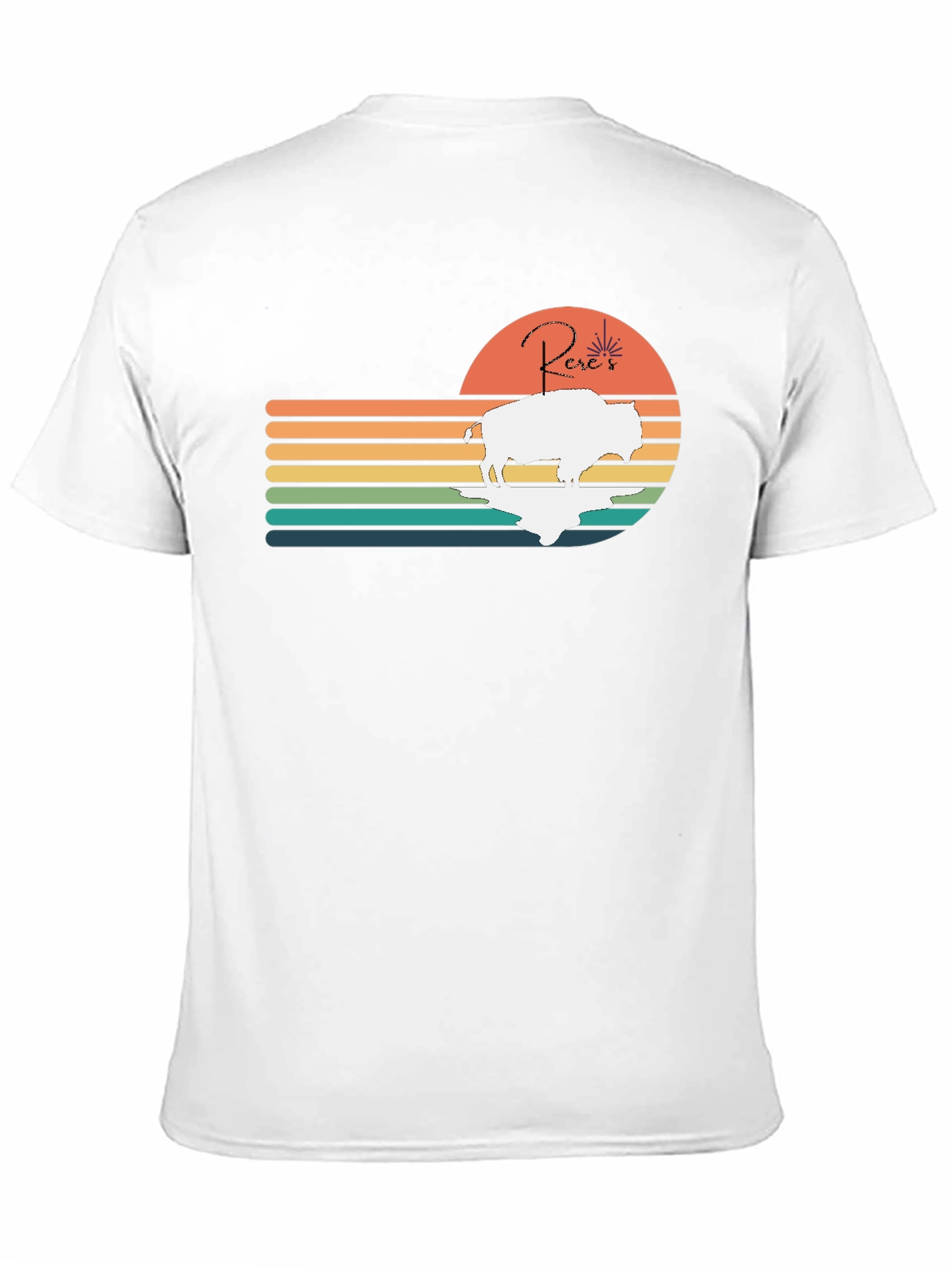 Retro Buffalo Sunset T-Shirt