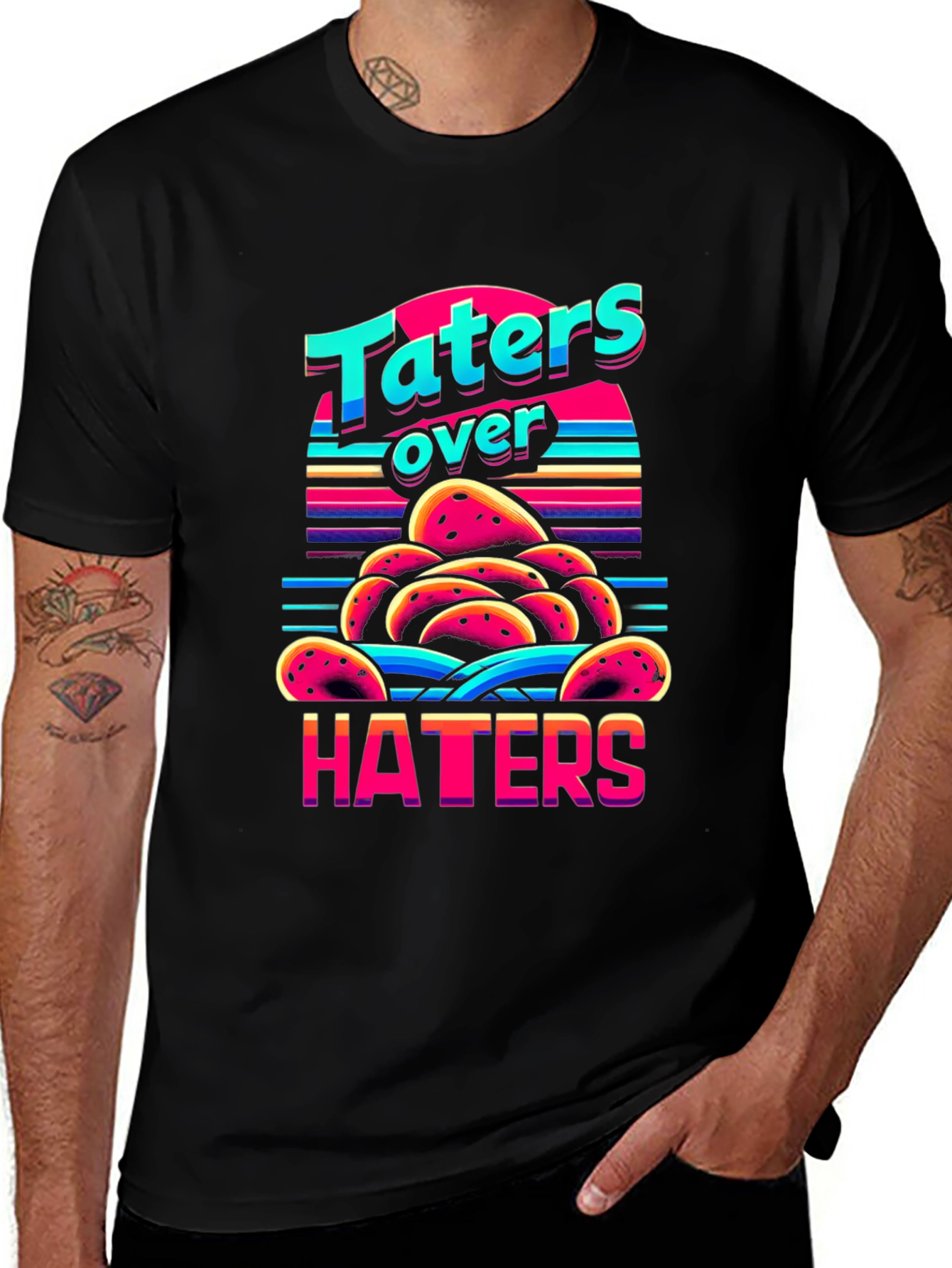Taters Over Haters Graphic Tee