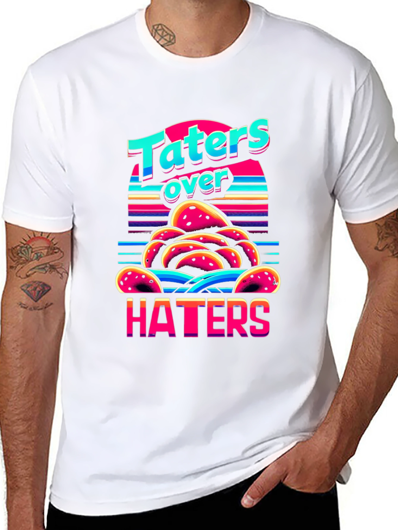 Taters Over Haters Graphic Tee