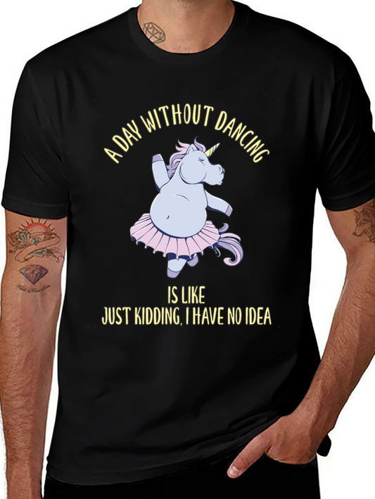 Dancing Unicorn T-Shirt - A Day Without Dancing