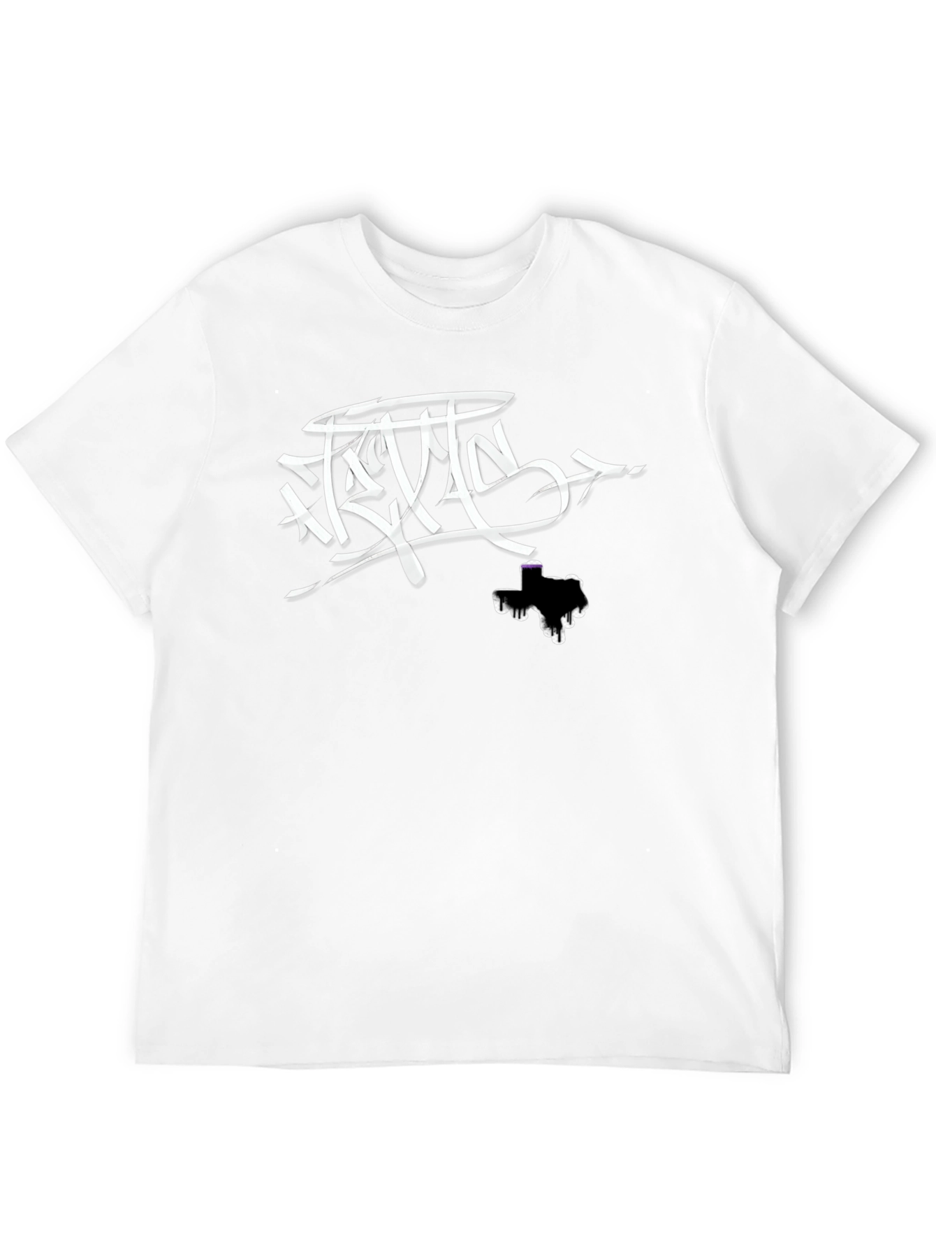Texas Drip Graphic T-Shirt - Stylish Black Tee