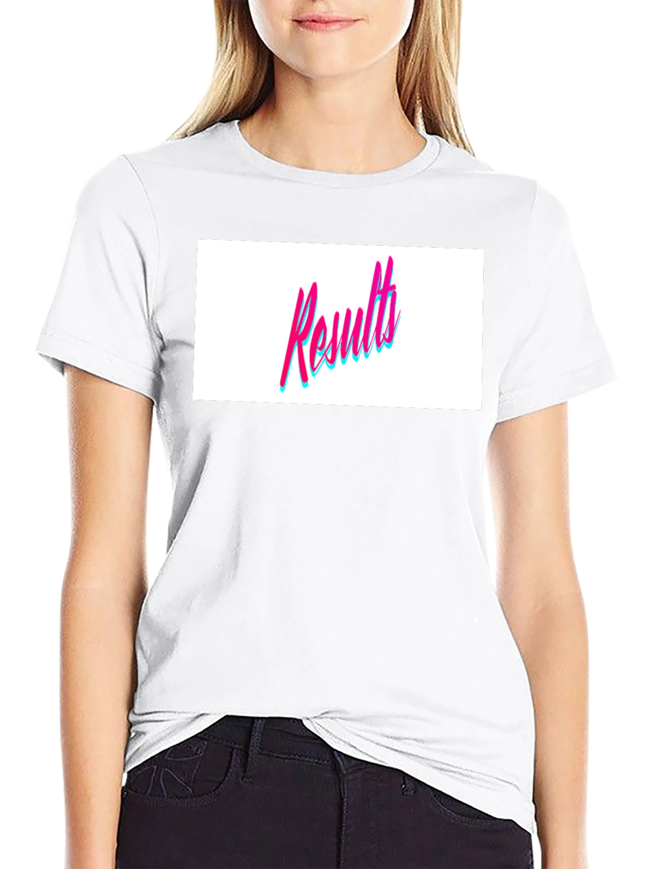 Retro Results Graphic Black T-Shirt