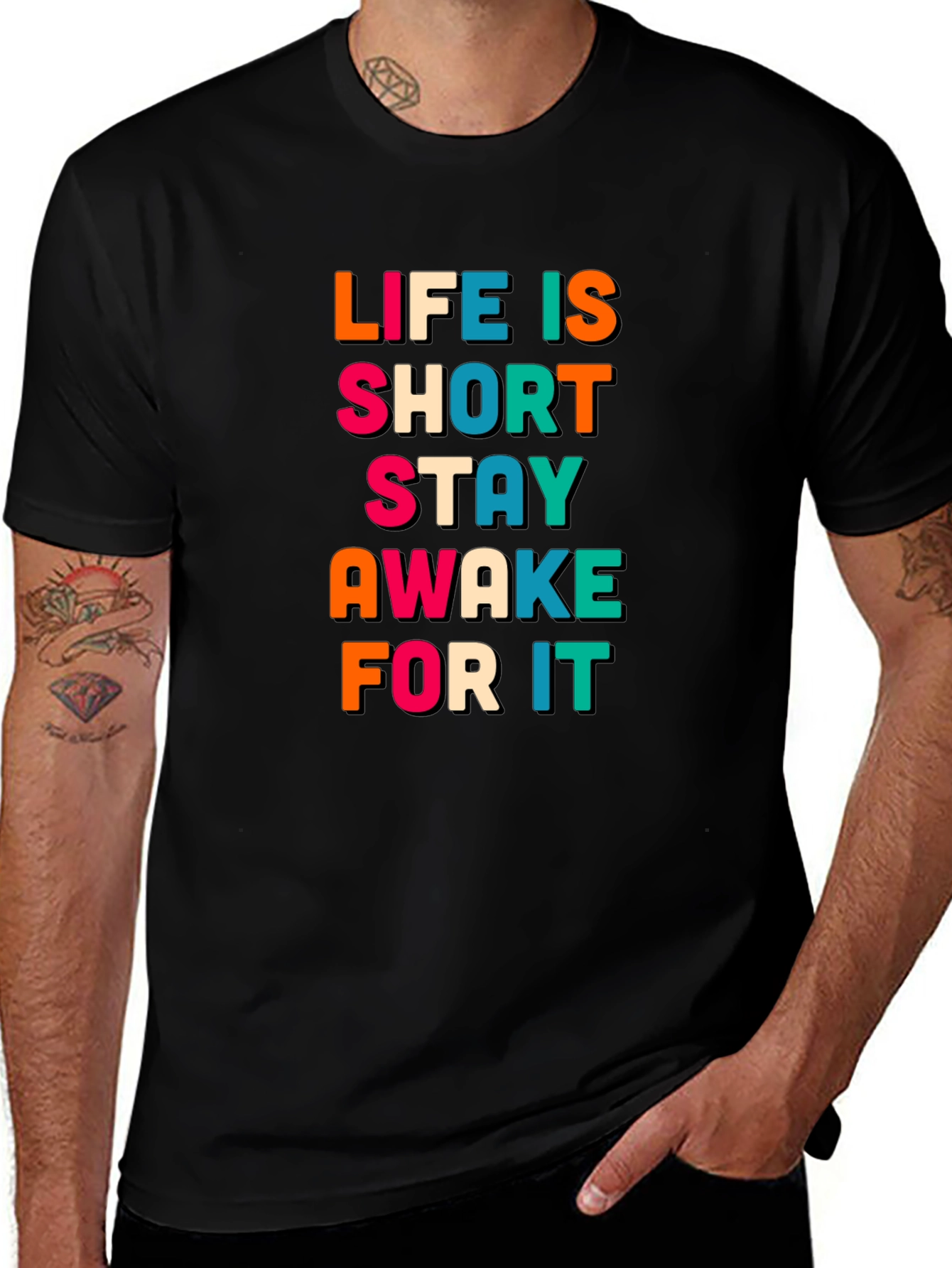 Life Is Short Stay Awake T-Shirt