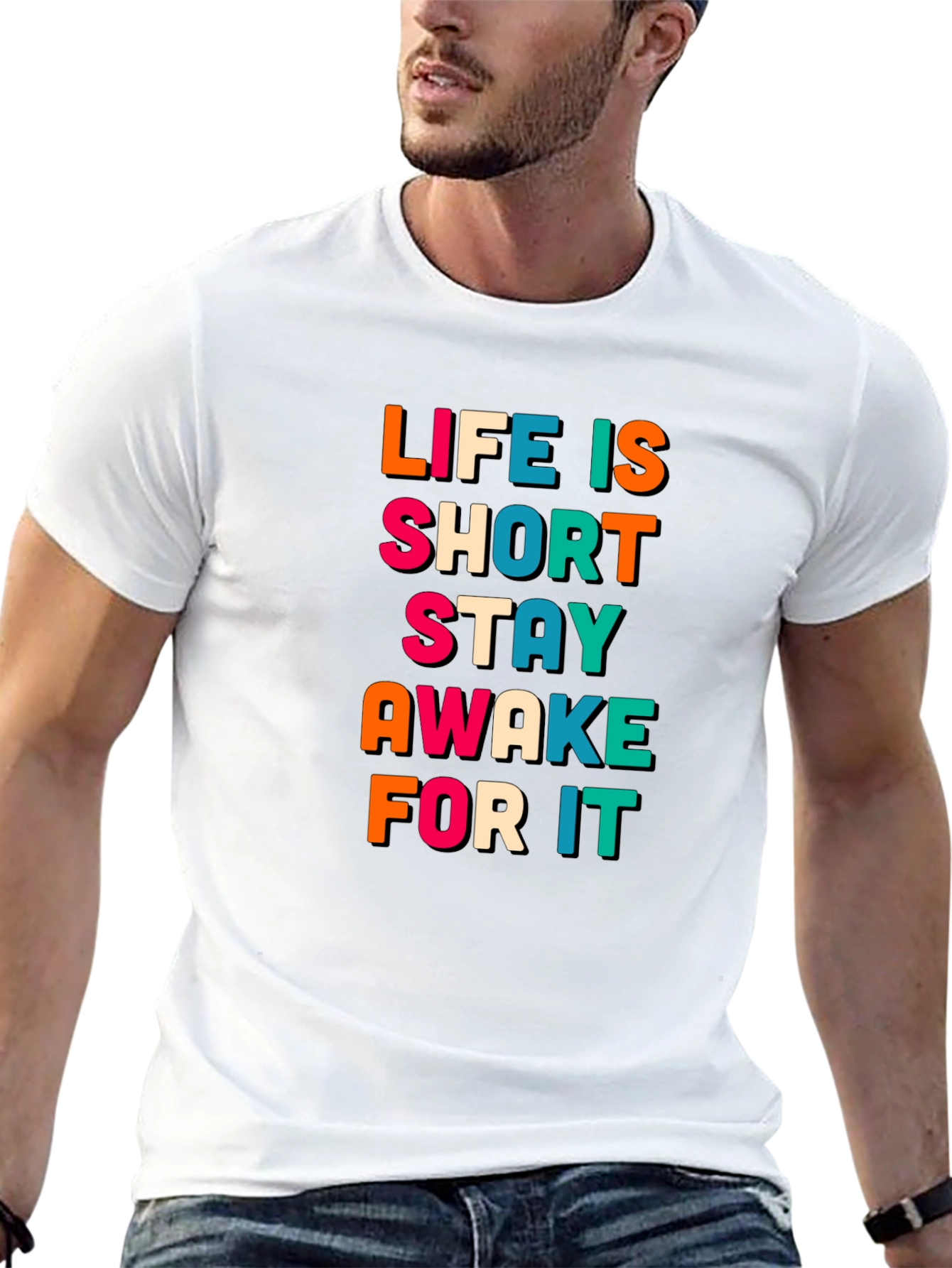 Life Is Short Stay Awake T-Shirt
