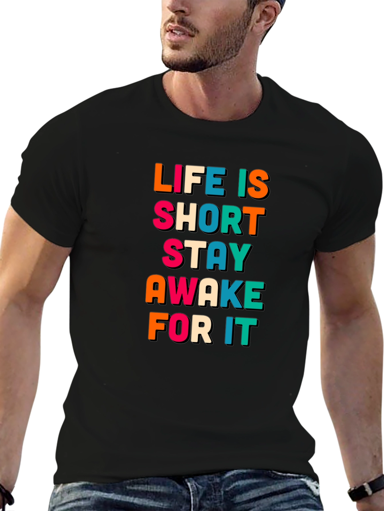 Life Is Short Stay Awake T-Shirt