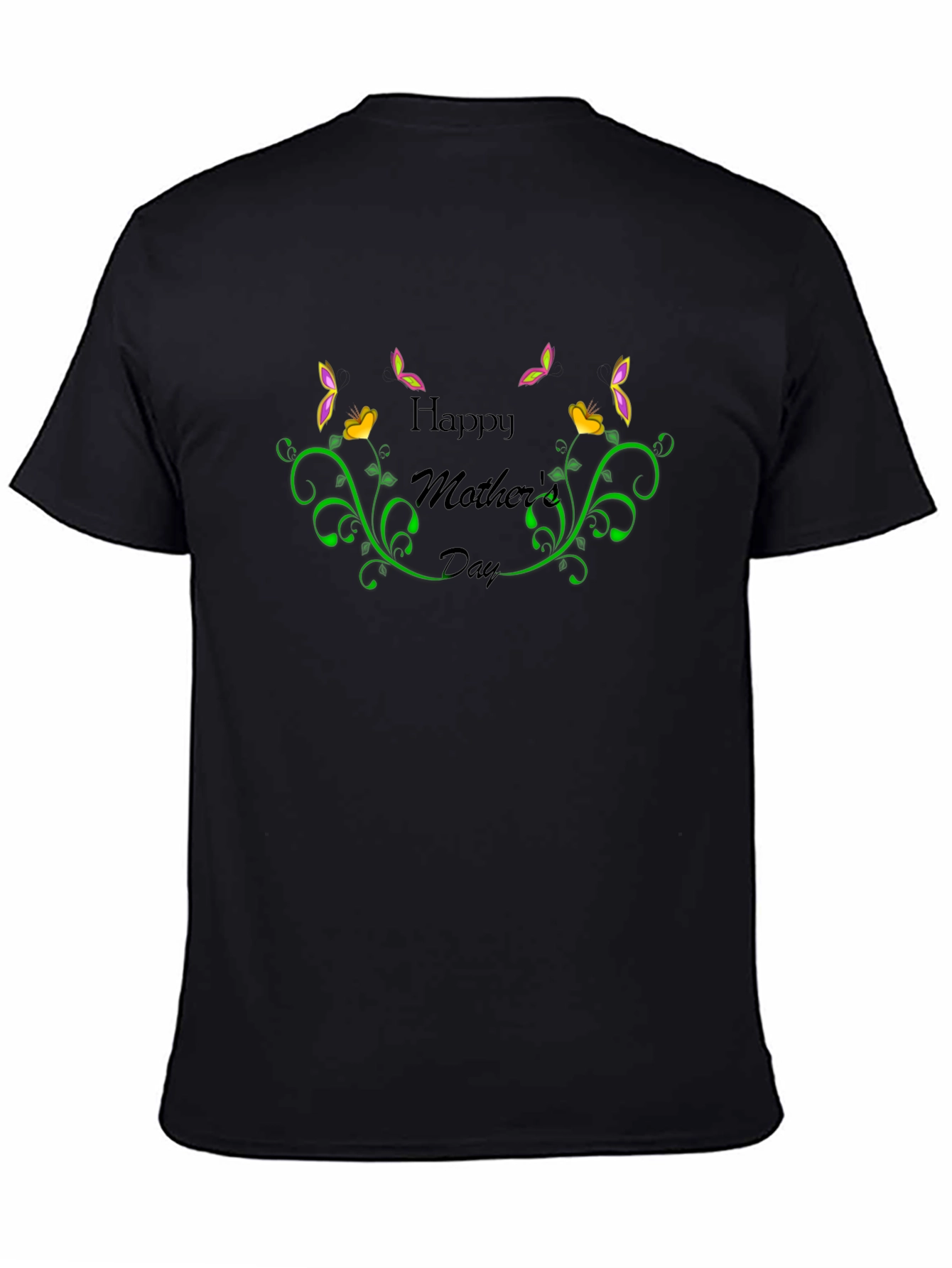 Happy Mothers Day Floral T-Shirt