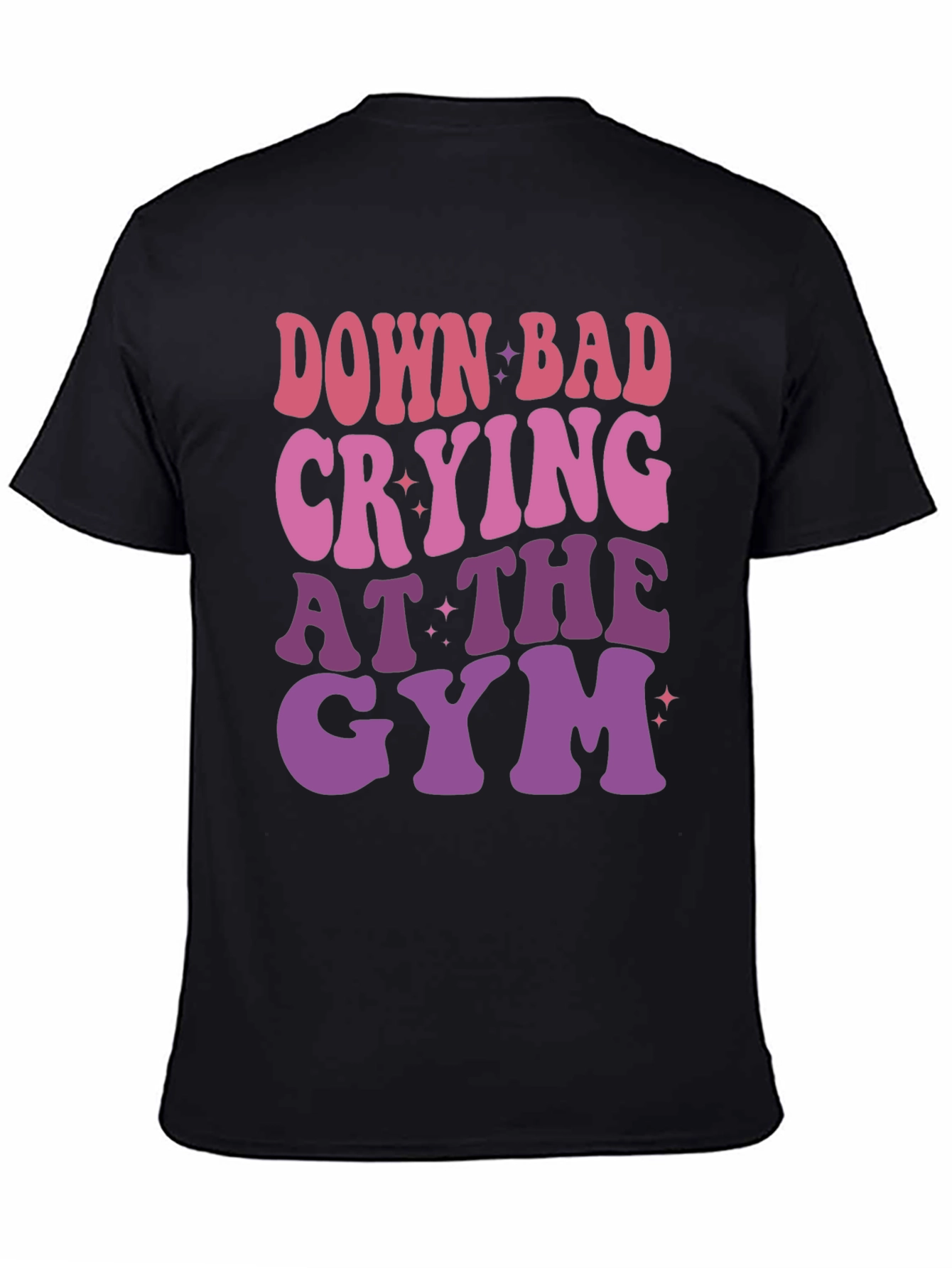 Down Bad Crying at The Gym Graphic T-Shirt