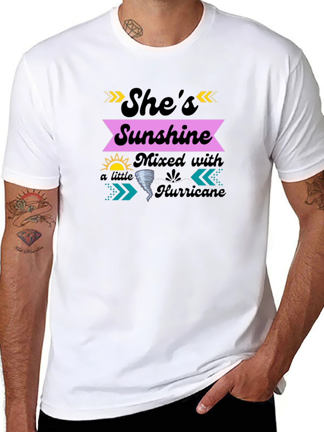 Shes Sunshine Mixed with Hurricane T-Shirt