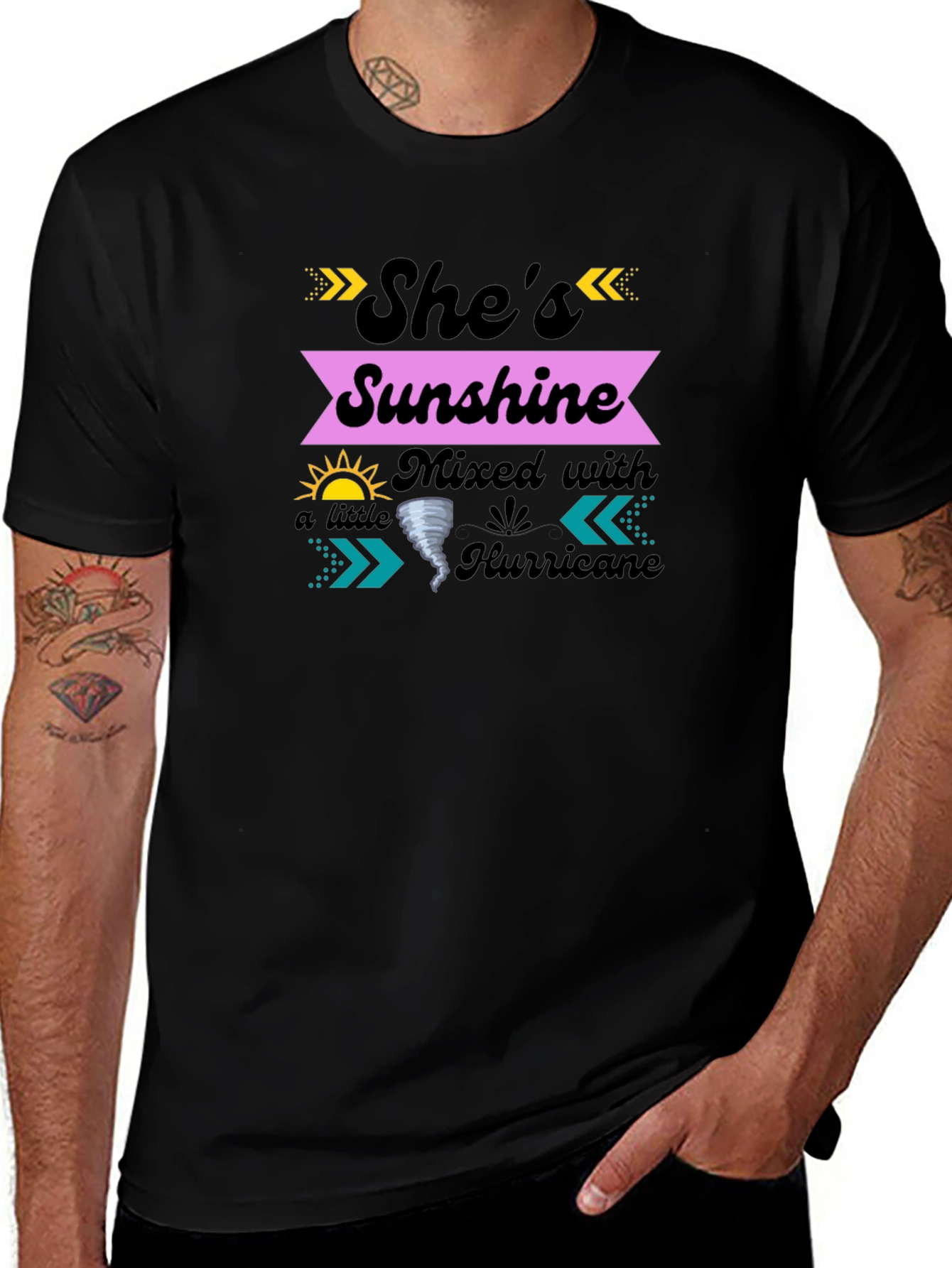 Shes Sunshine Mixed with Hurricane T-Shirt