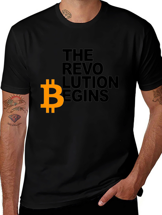Bitcoin Revolution T-Shirt - Crypto Tee