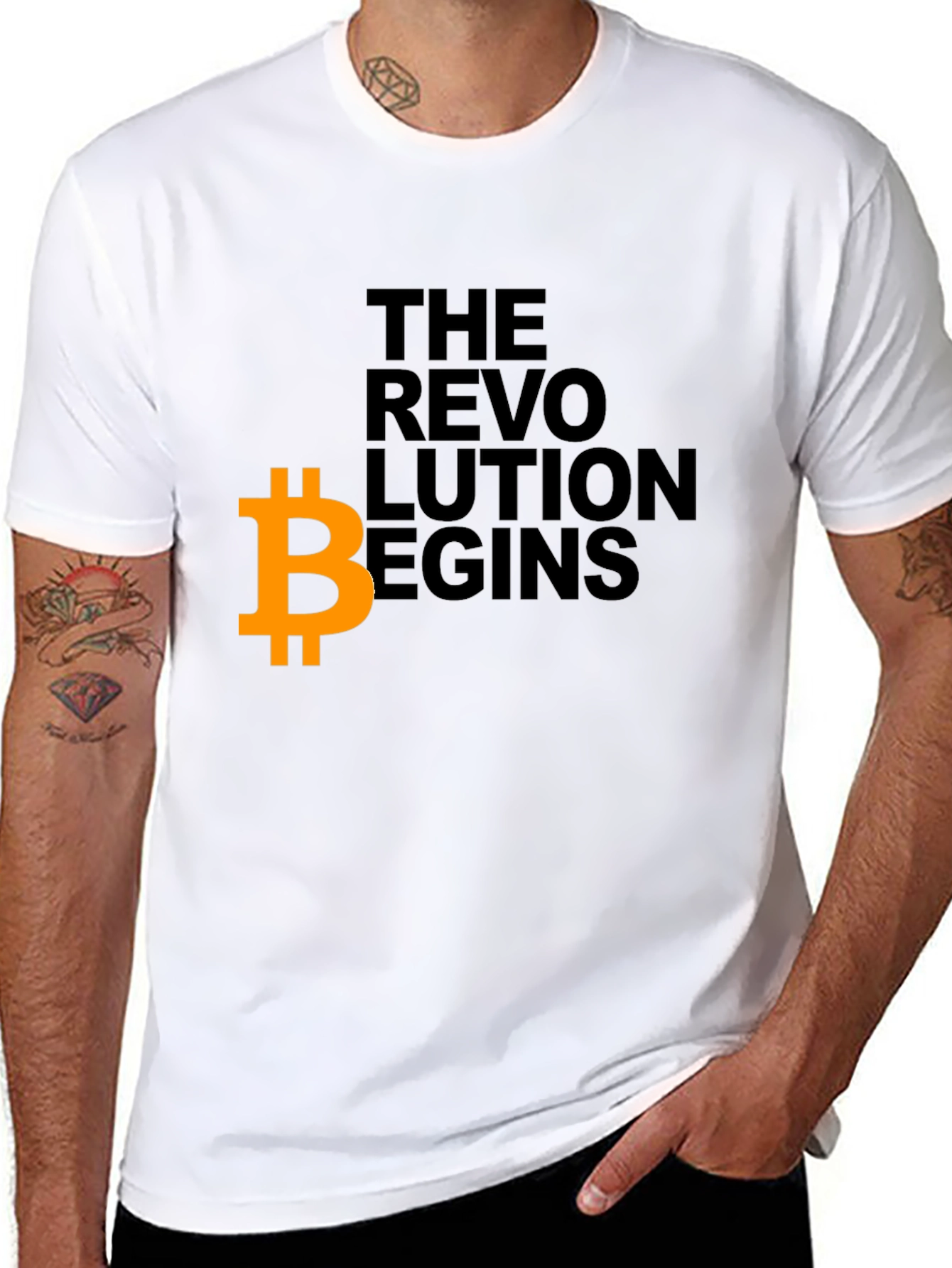 Bitcoin Revolution T-Shirt - Crypto Tee