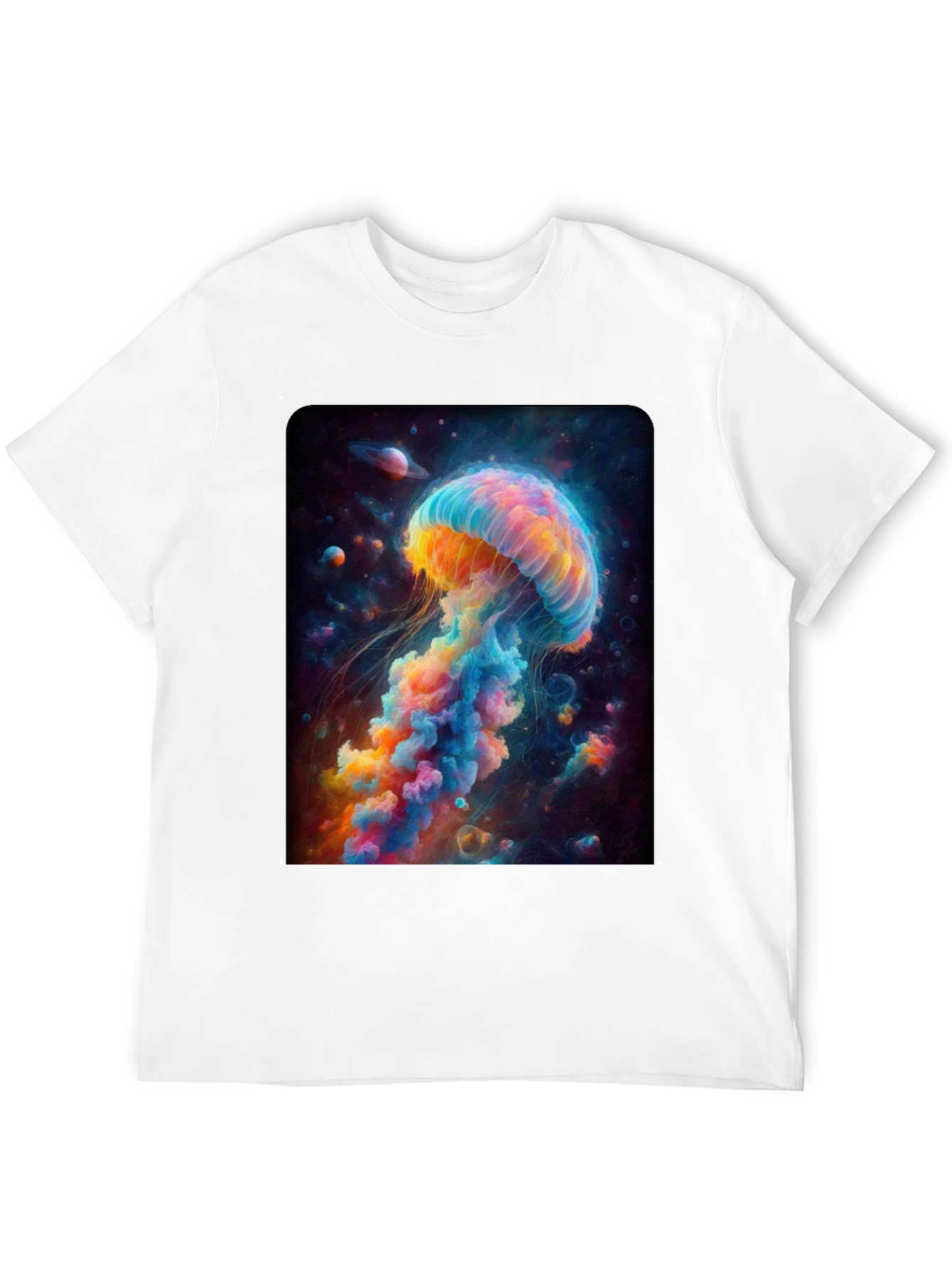 Space Jellyfish Graphic T-Shirt