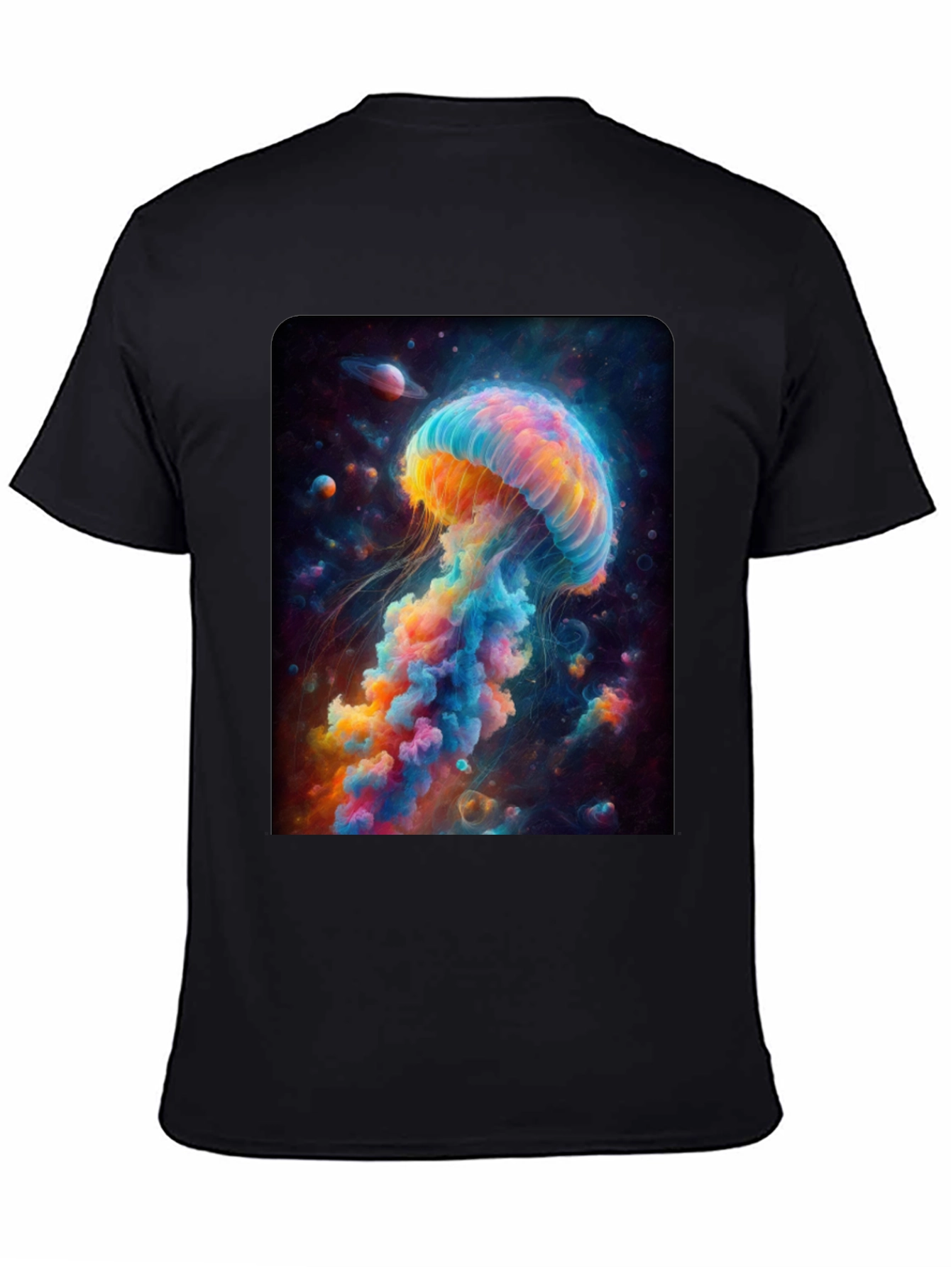 Space Jellyfish Graphic T-Shirt
