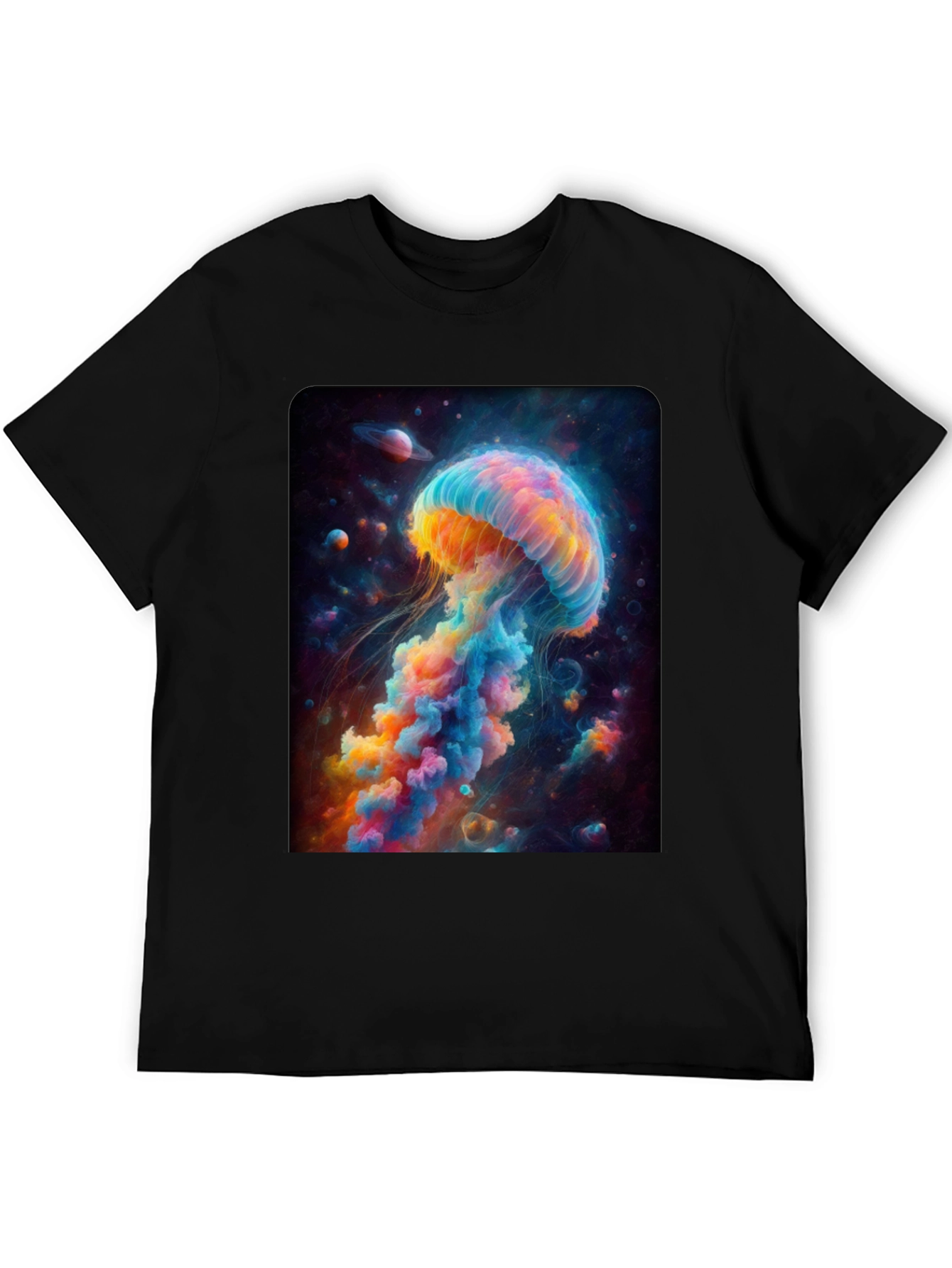 Space Jellyfish Graphic T-Shirt