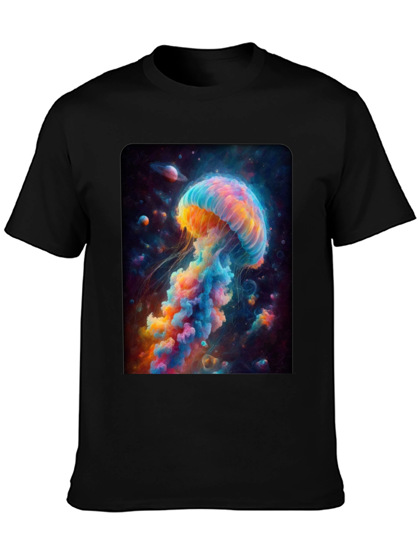 Space Jellyfish Graphic T-Shirt